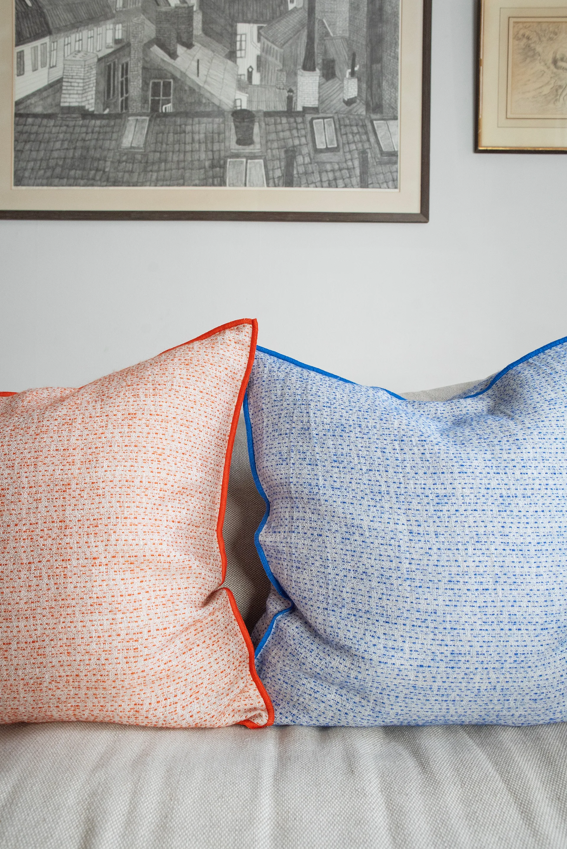 Field federa, Blue, 50x50 cm Brita Sweden