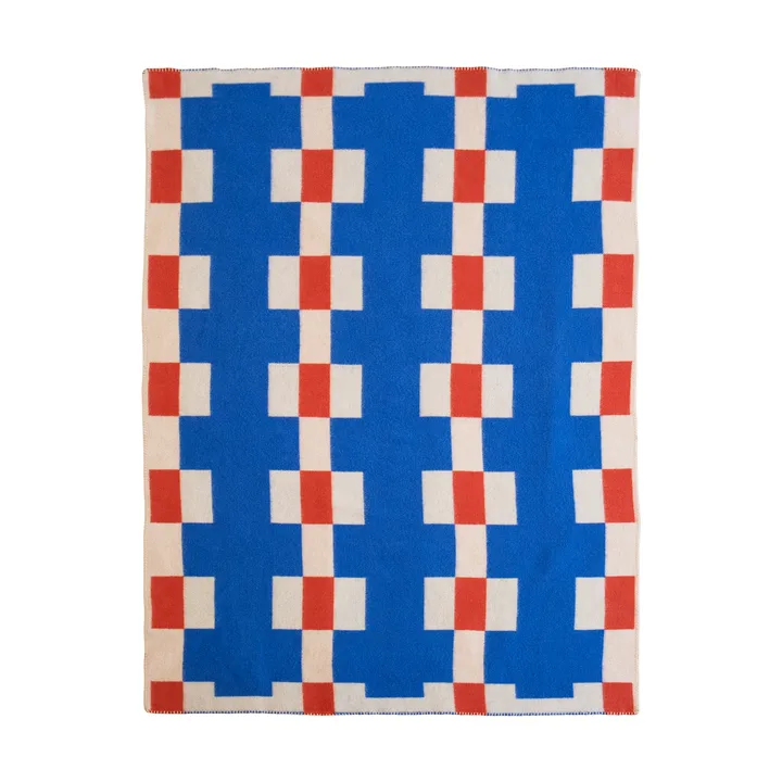 Marta plaid - Blue, 180x130 cm - Brita Sweden