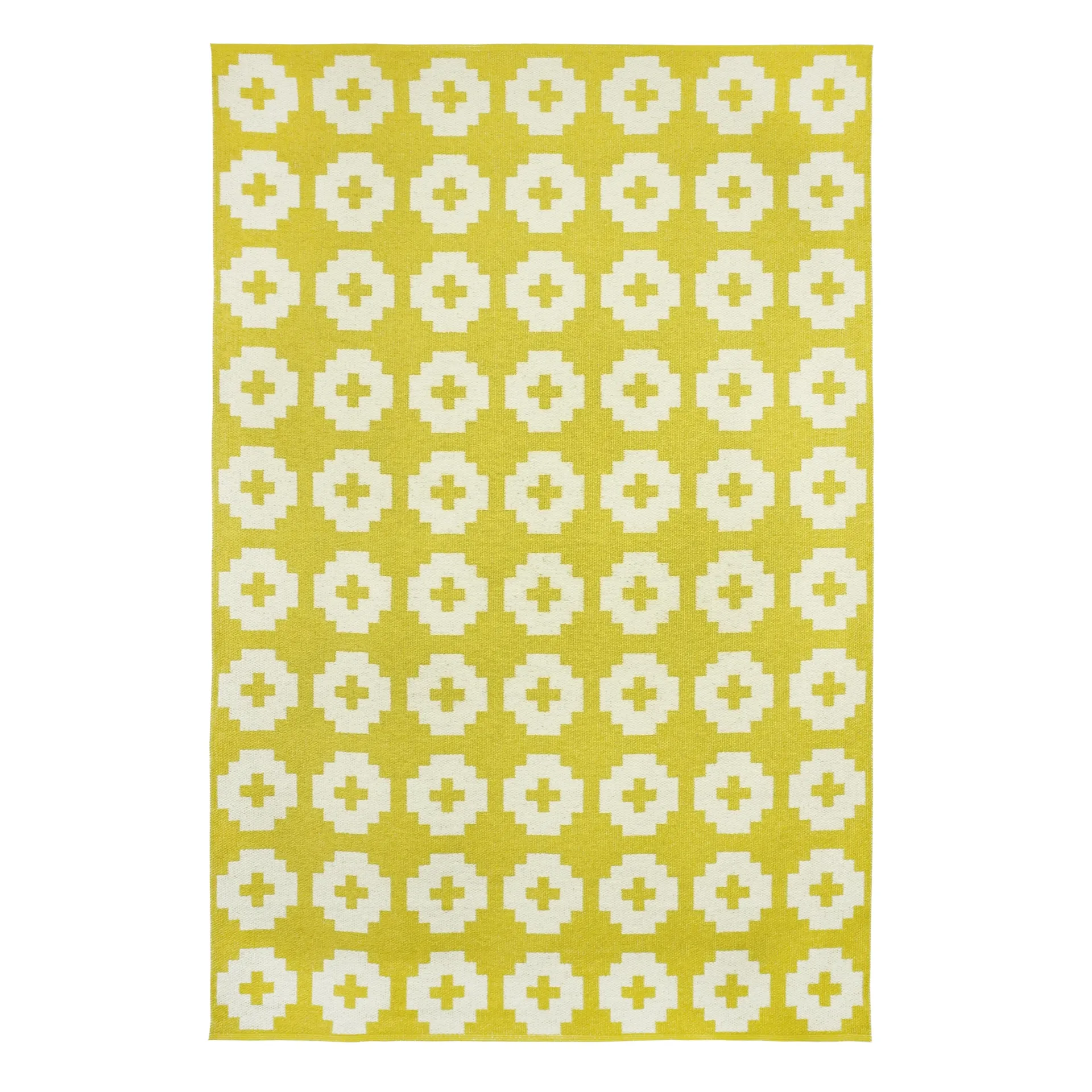 Tappeto Flower grande, sun (giallo), 170x250 cm Brita Sweden
