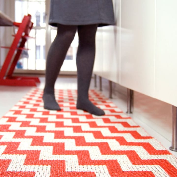 Tappeto Gunnel rosso - 70x200cm - Brita Sweden