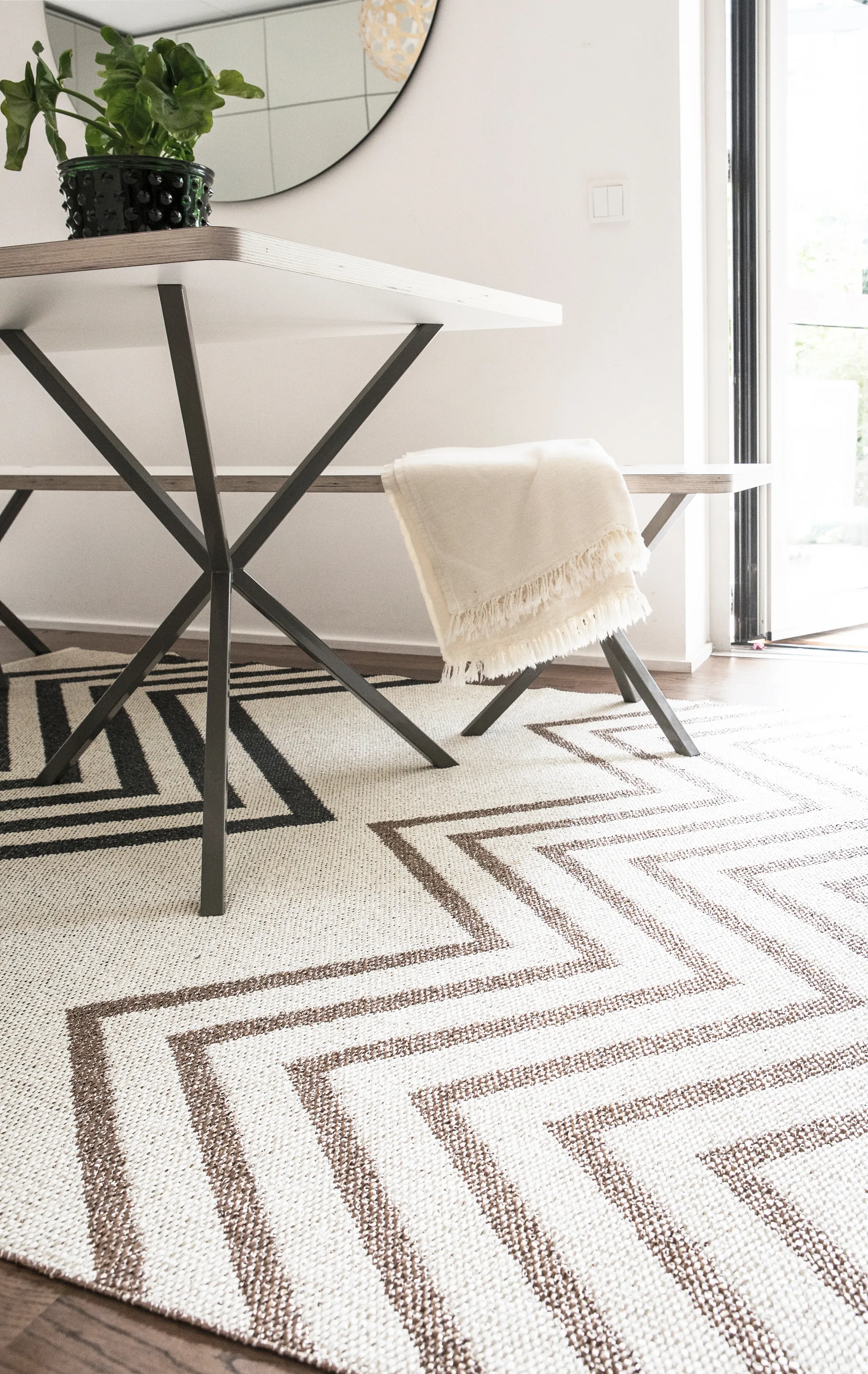 Tappeto plastica Sapmi 170x250 cm, sparkle Brita Sweden