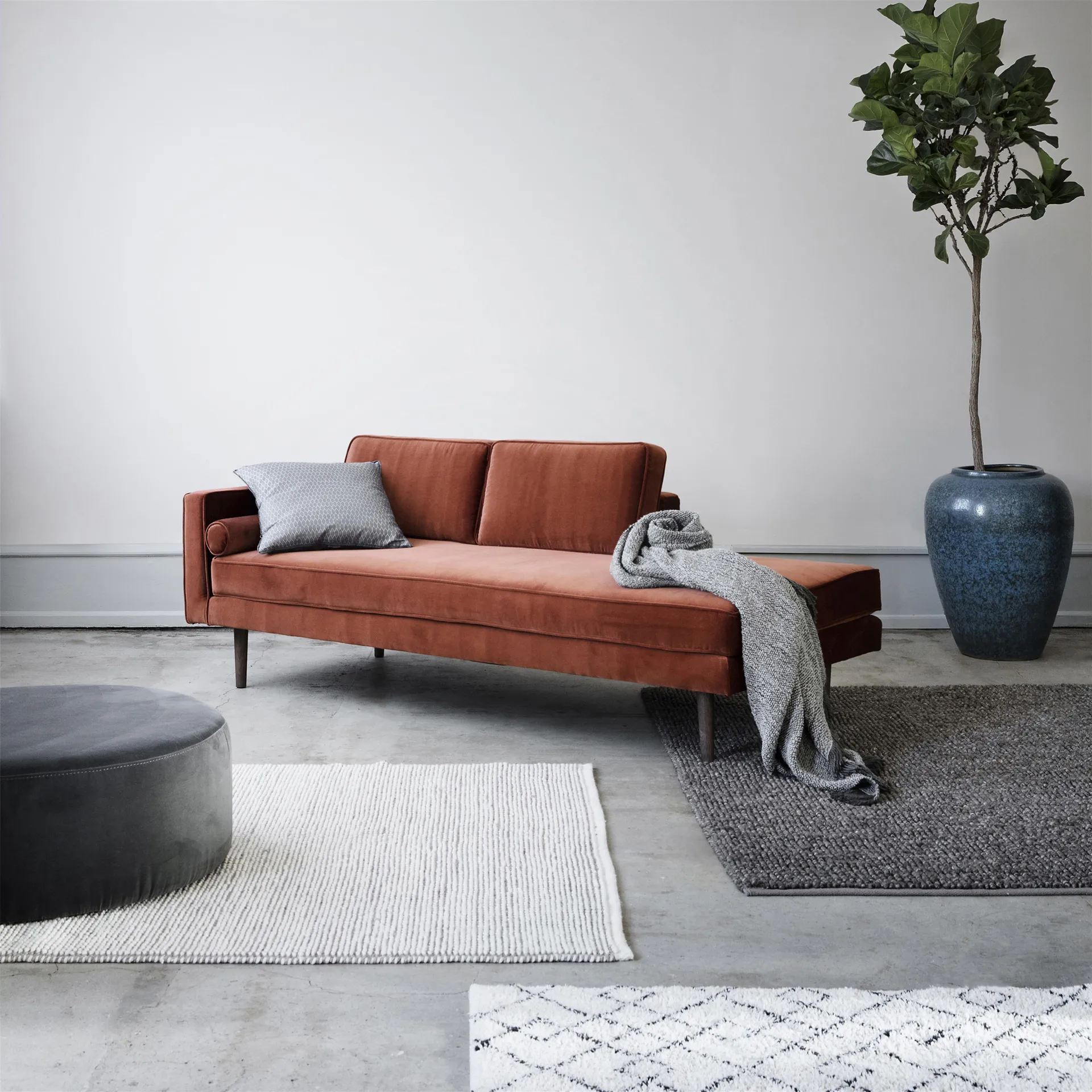 Aggiunta al divano Wind, Caramel cafe (rosso) Broste Copenhagen