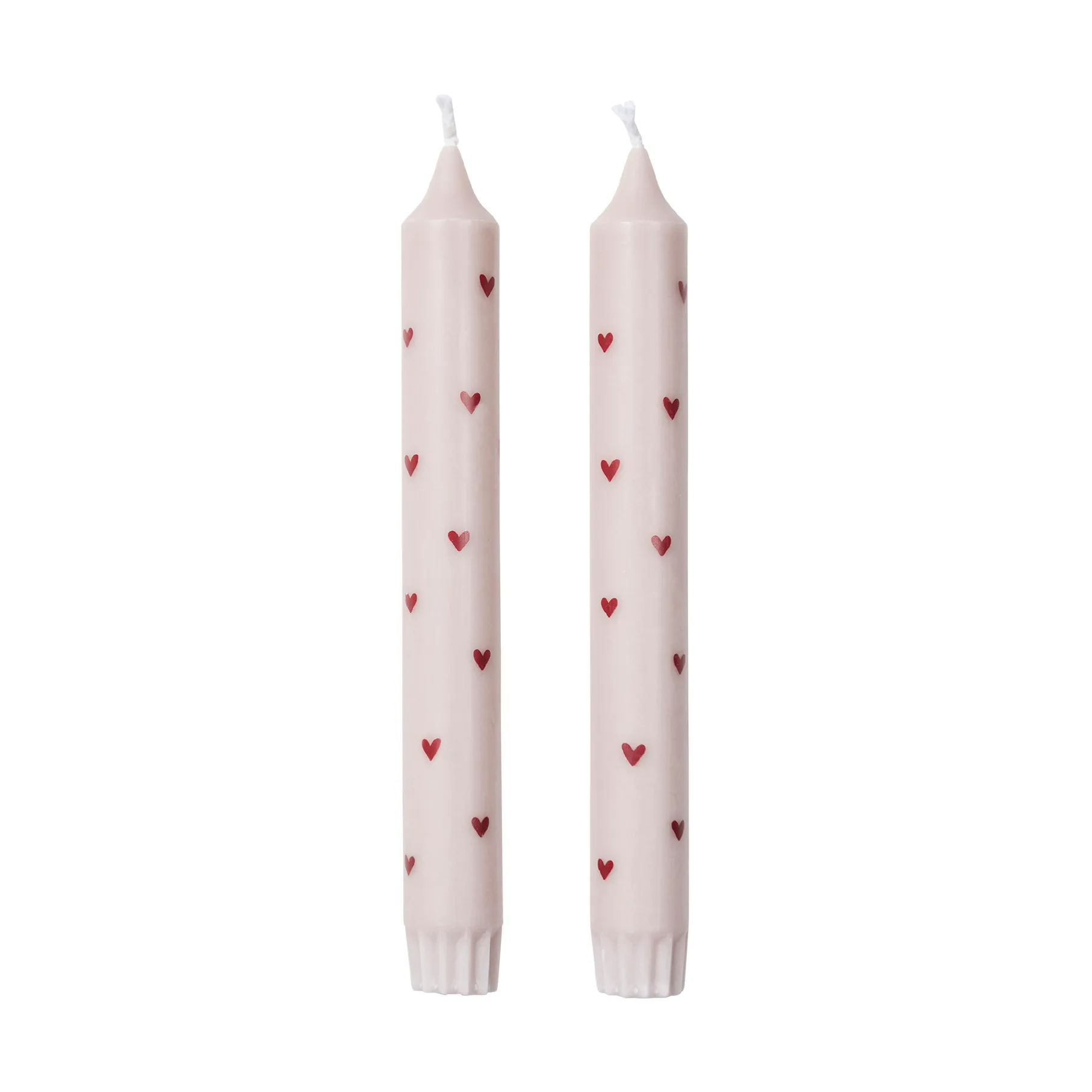 Amor candela lunga 2-pack, Light pink-red Broste Copenhagen