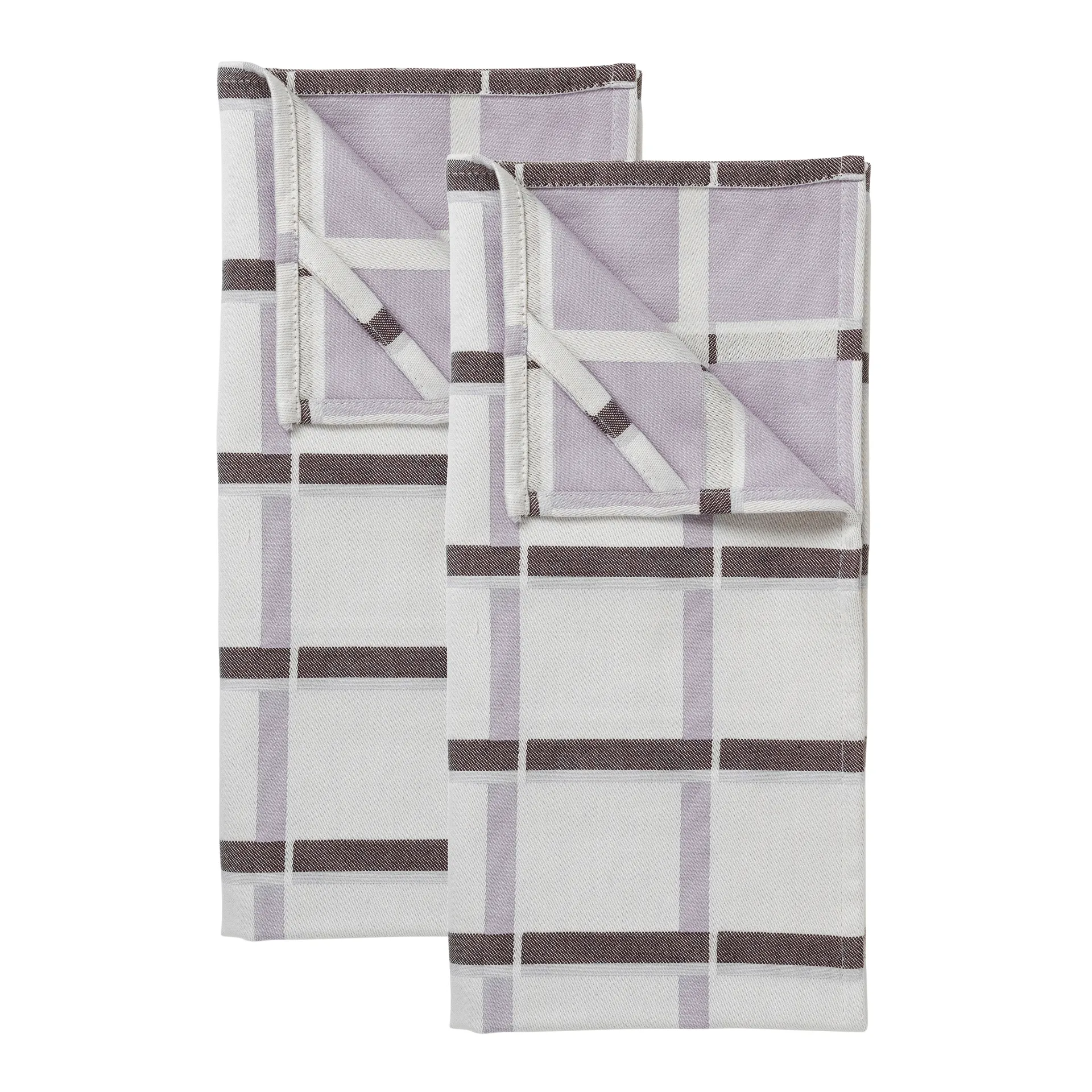 Asciugatutto Zappa confezione da 2, rainy day-orchid hush-puce Broste Copenhagen