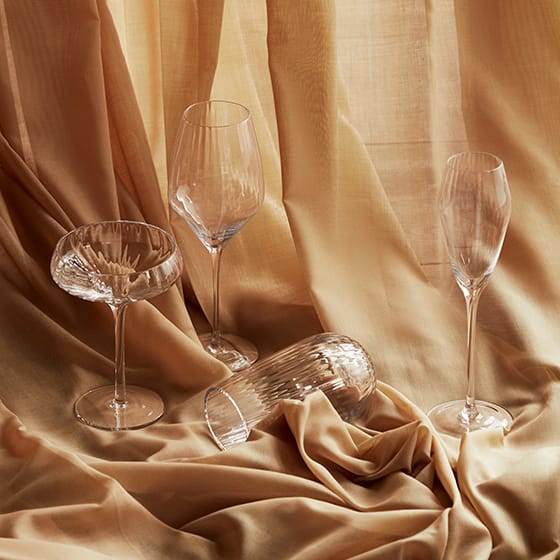 Bicchiere da champagne Sandvig , Trasparente Broste Copenhagen
