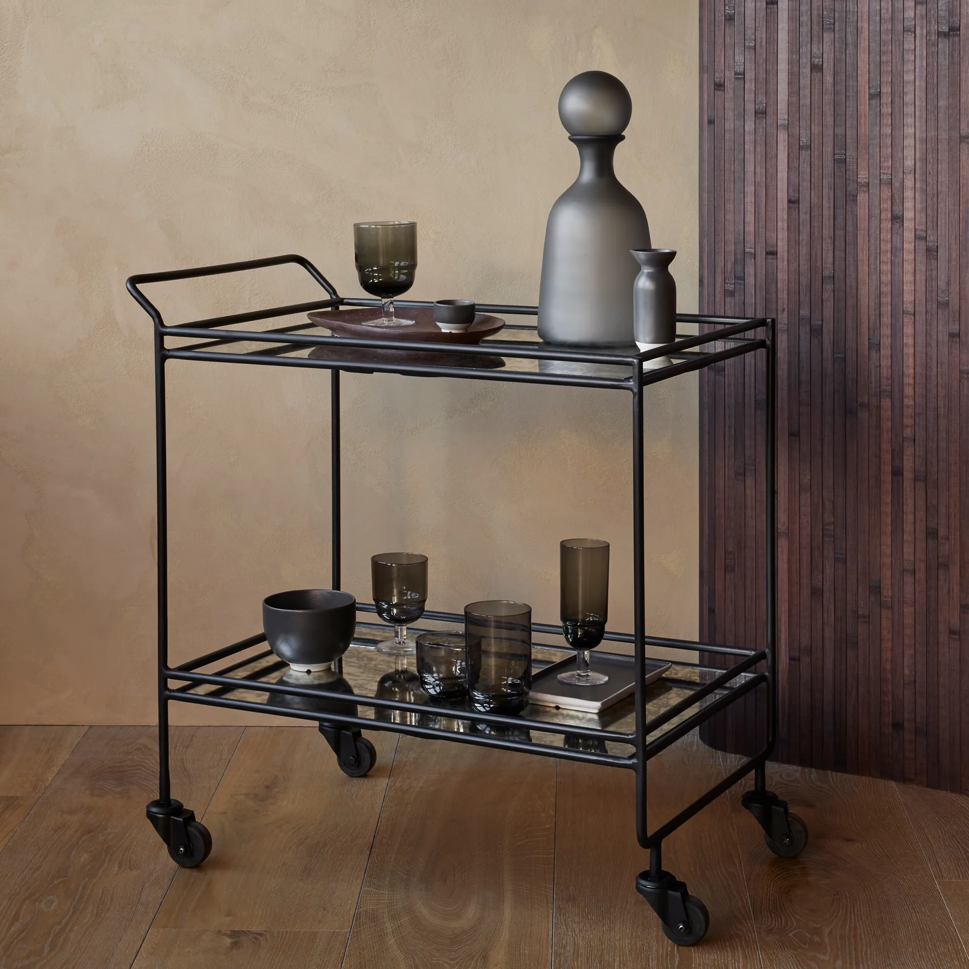 Bicchiere da vino rosso Nordic Bistro 25 cl, smoke-clear Broste Copenhagen