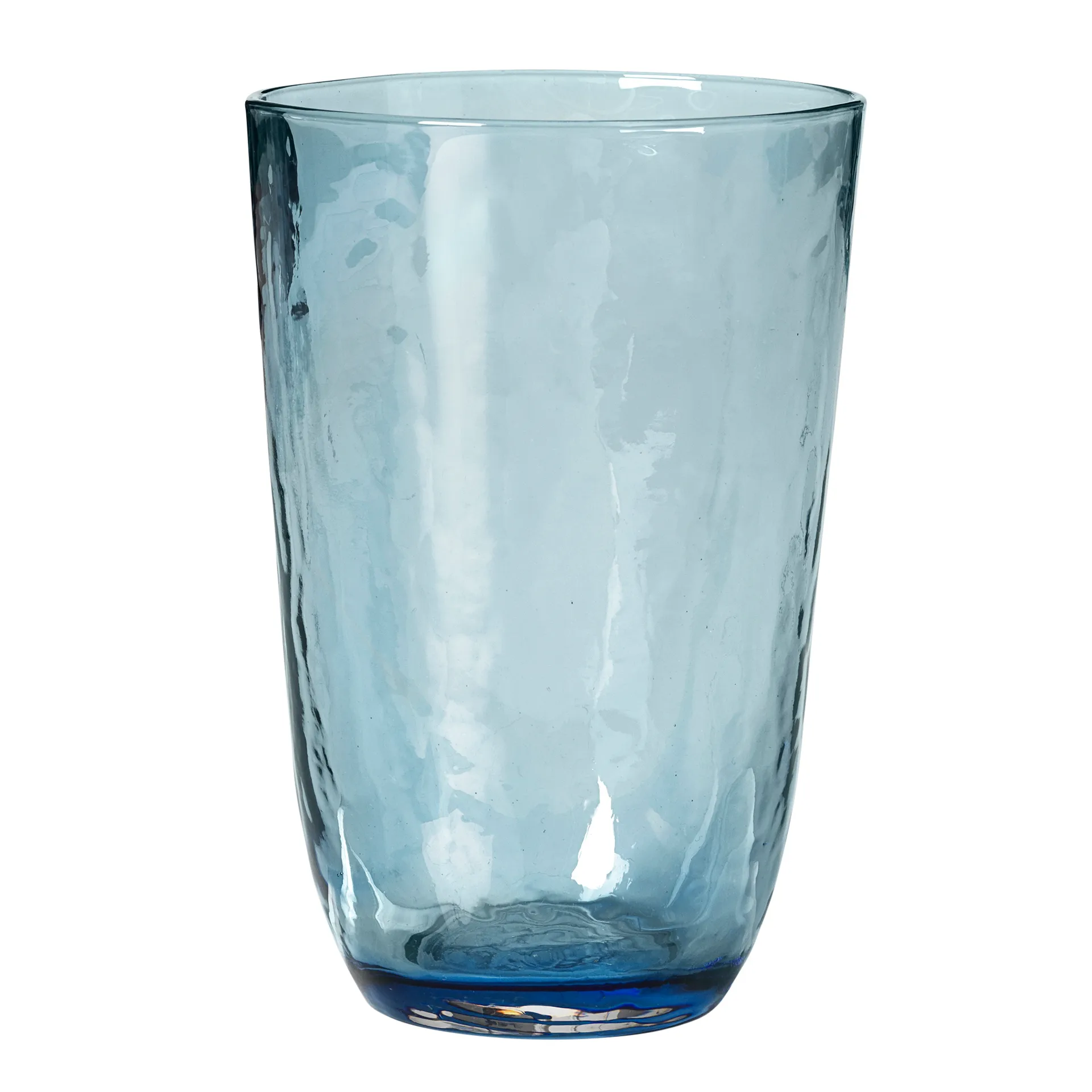 Bicchiere Hammered 50 cl, Blu Broste Copenhagen