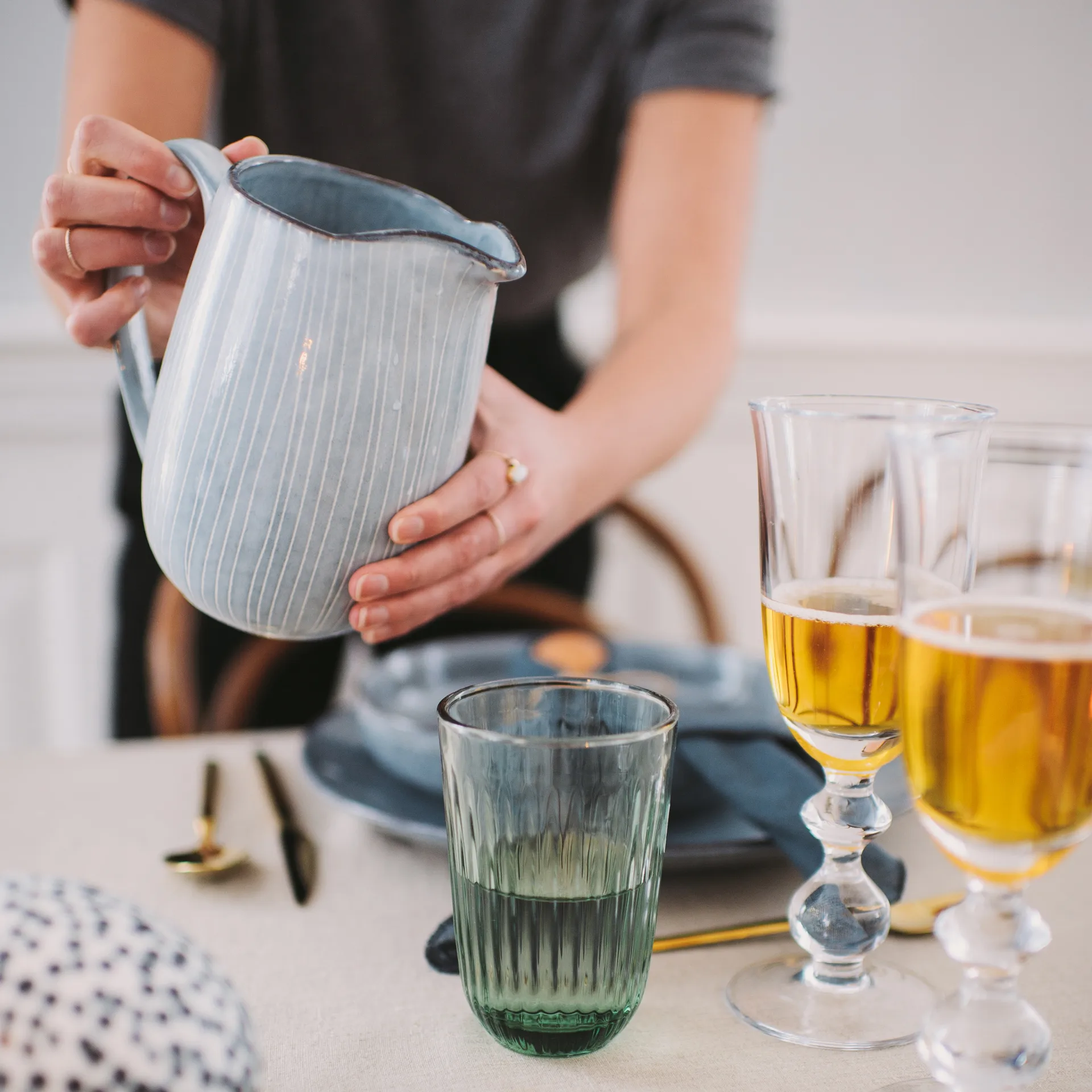 Bricco per latte Nordic Sea, 16 cm Broste Copenhagen