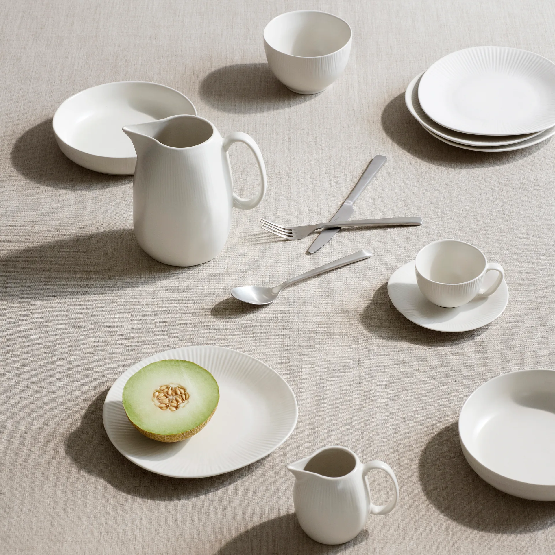 Brocca latte Sandvig 25 cl, Soft white Broste Copenhagen