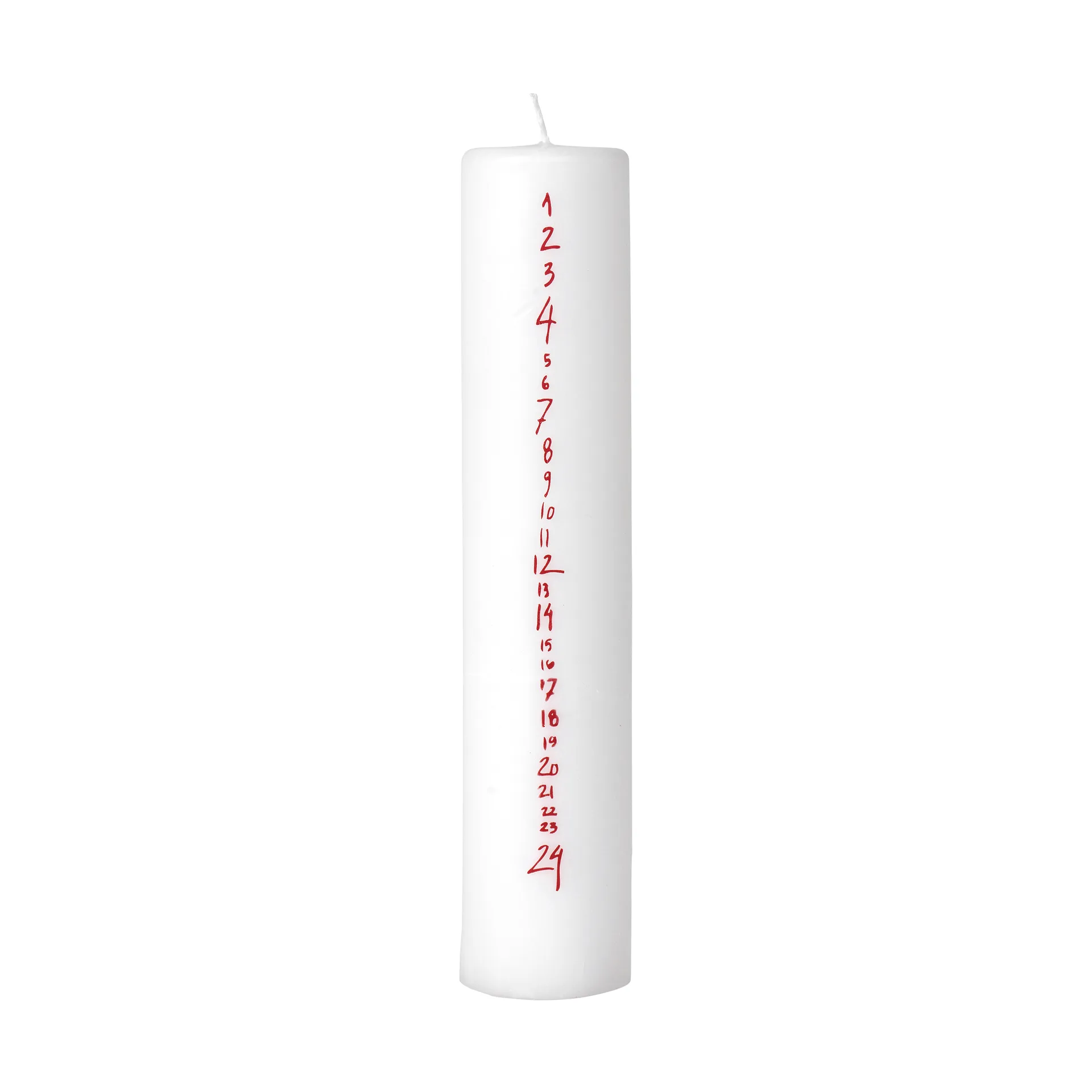 Calendario a candela manoscritta, White-Red Broste Copenhagen