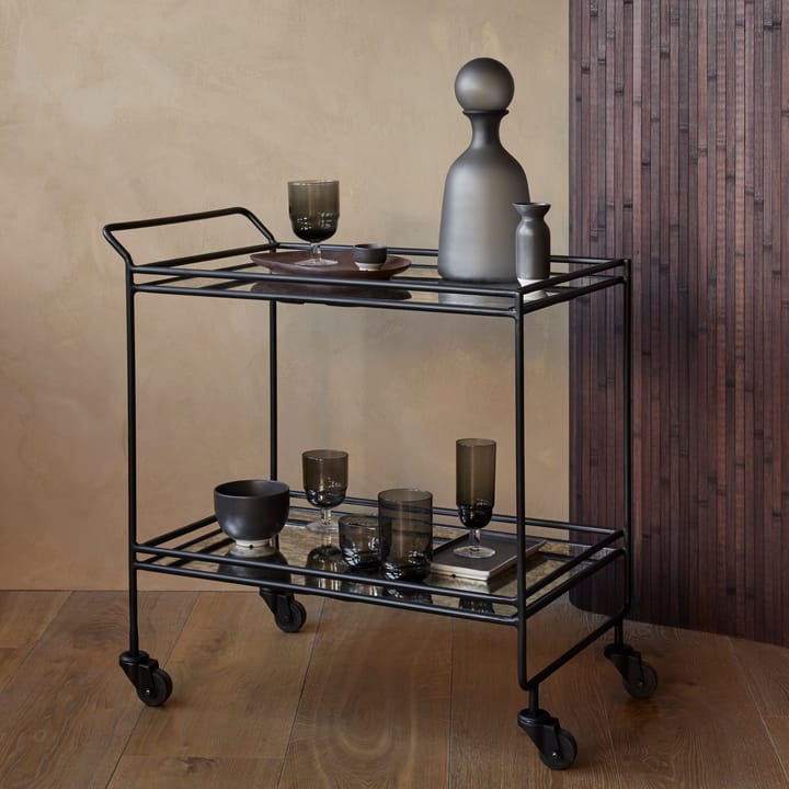 Calice da champagne Nordic Bistro 20 cl, smoke-clear Broste Copenhagen