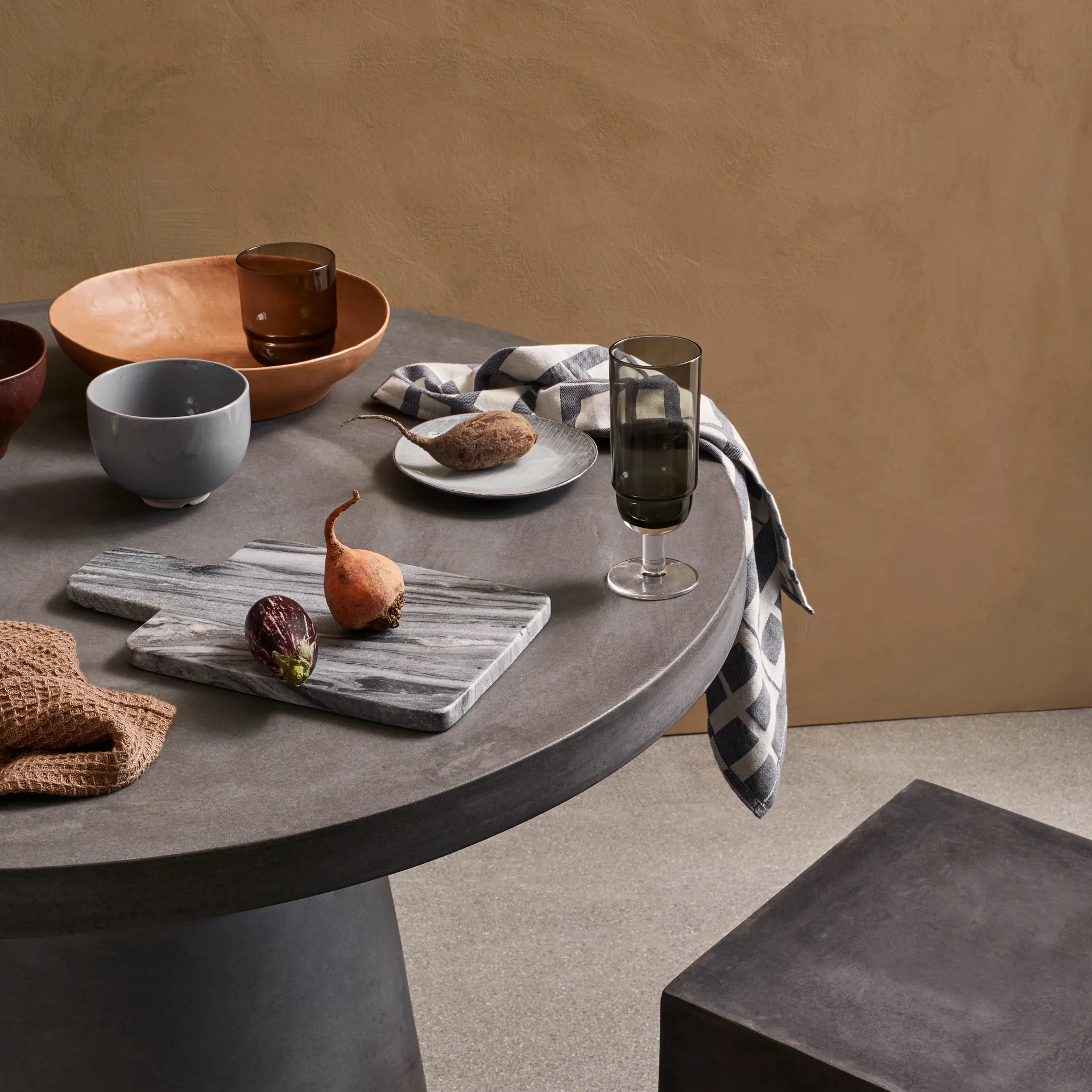 Calice da champagne Nordic Bistro 20 cl, smoke-clear Broste Copenhagen