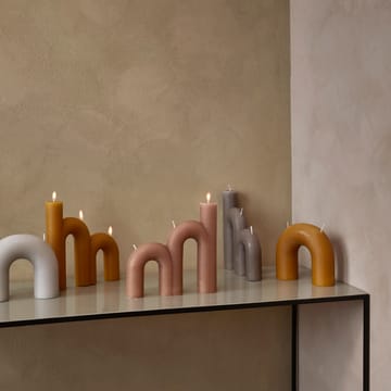 Candela Bend 14,5x16,5 cm - honey gold - Broste Copenhagen