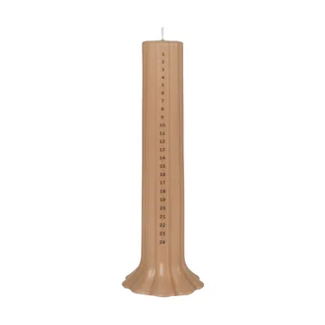 Candela calendario Heli - Noce - Broste Copenhagen