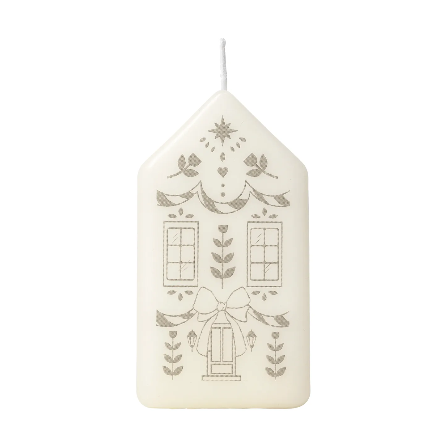 Casa candela a colonna, White-Silver Broste Copenhagen