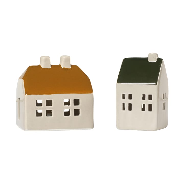 Casa decorativa Bo 2 pezzi - Marrone Dorato - Broste Copenhagen