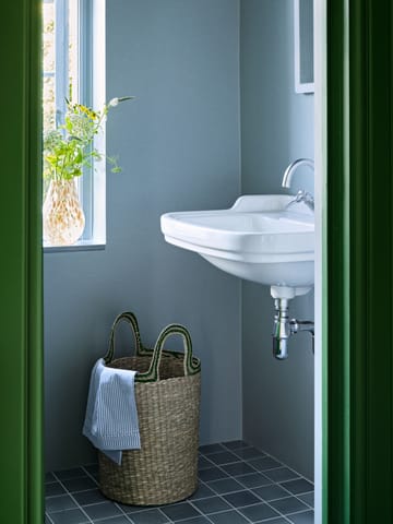Cesto Lykke, 3 pezzi - Colore naturale, verde - Broste Copenhagen