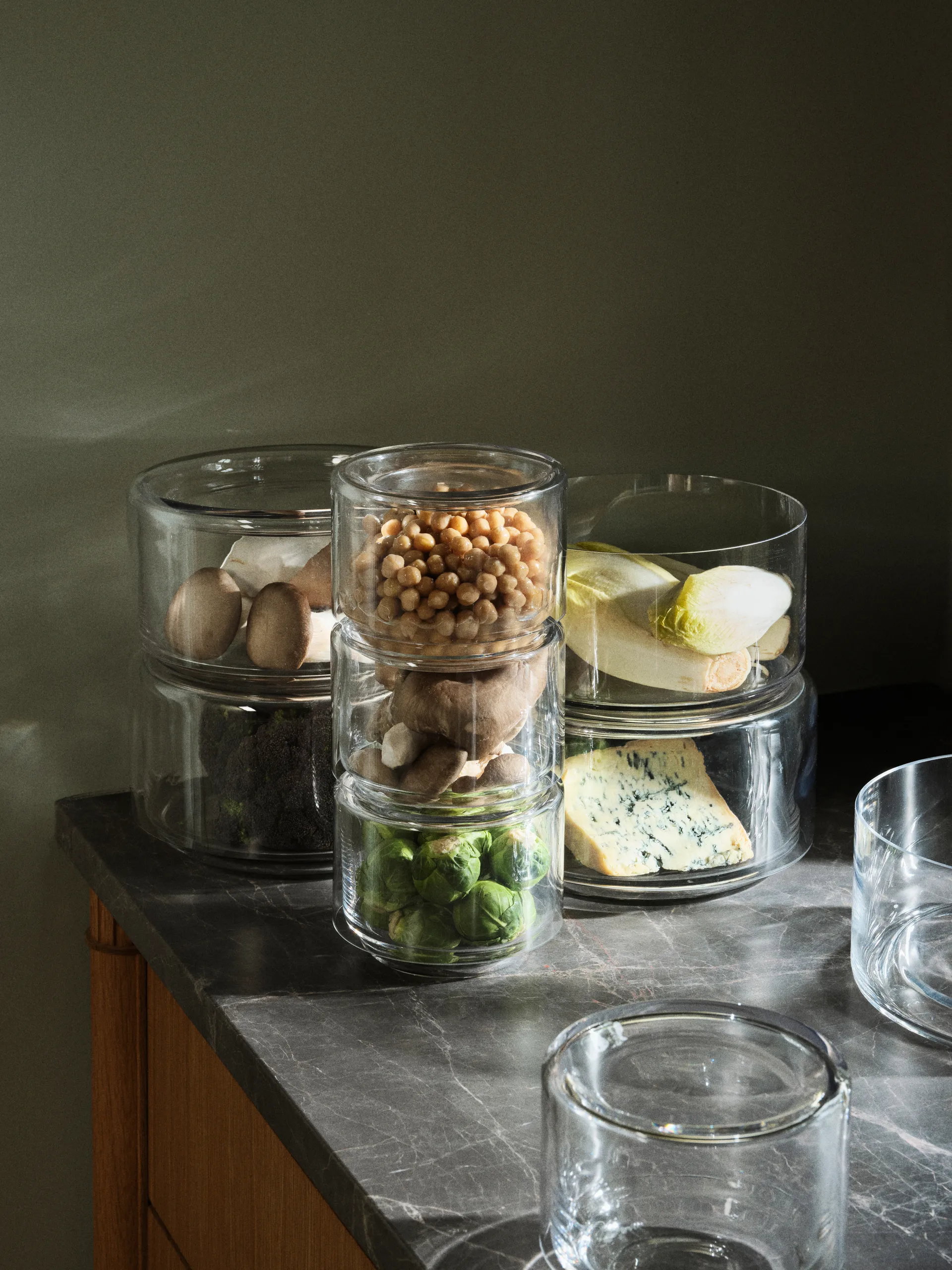 Ciotola Sylvia Ø13x10 cm, Clear Broste Copenhagen