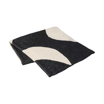 Coperta Maren 130x180 cm - Black-off white - Broste Copenhagen