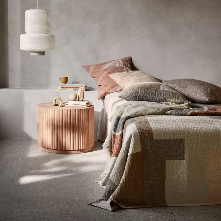 Copricuscino Patch 60x60 cm, Beige-marrone Broste Copenhagen