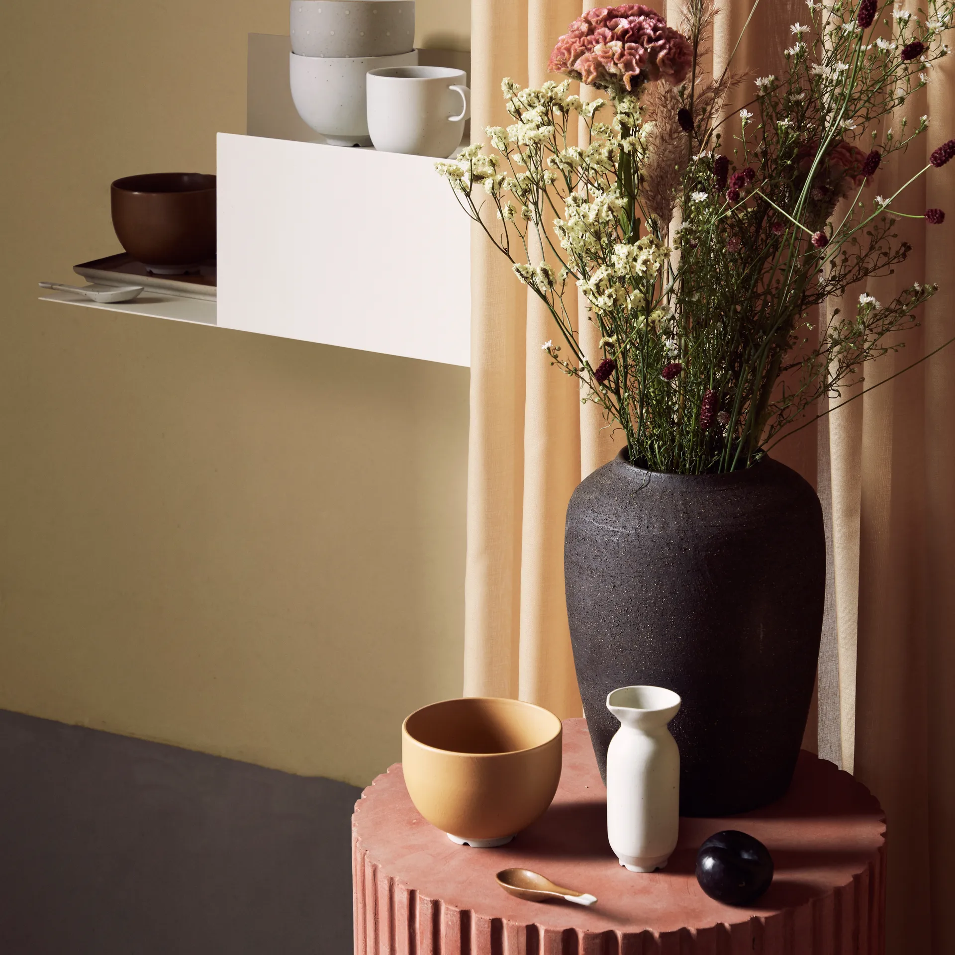 Cucchiaino Eli 9,2 cm, caramel brown Broste Copenhagen