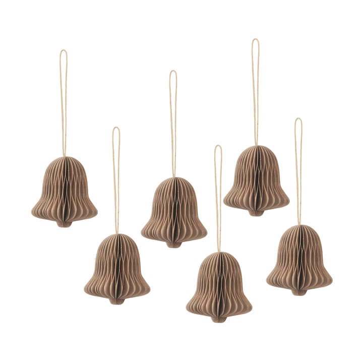 Decorativa natalizia campanella Chime - Marrone naturale - Broste Copenhagen