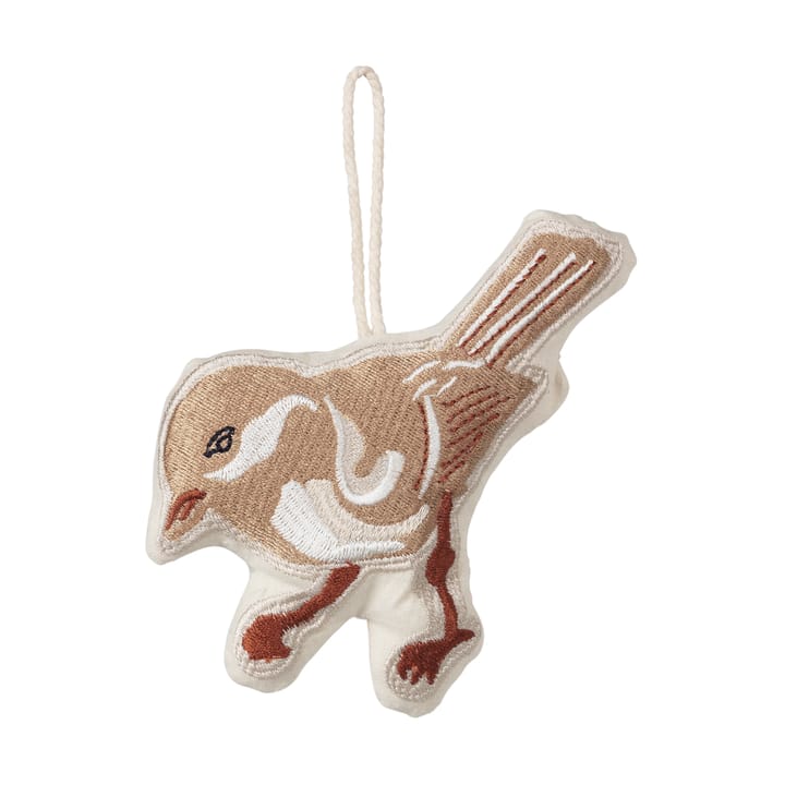 Decorazione Bird, 8x12 cm - Sabbia - Broste Copenhagen