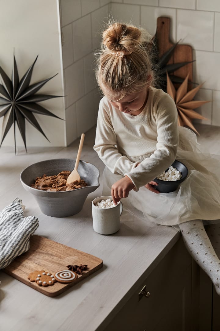 Decorazione natalizia a stella Venok Ø 30 cm, Colore naturale Broste Copenhagen