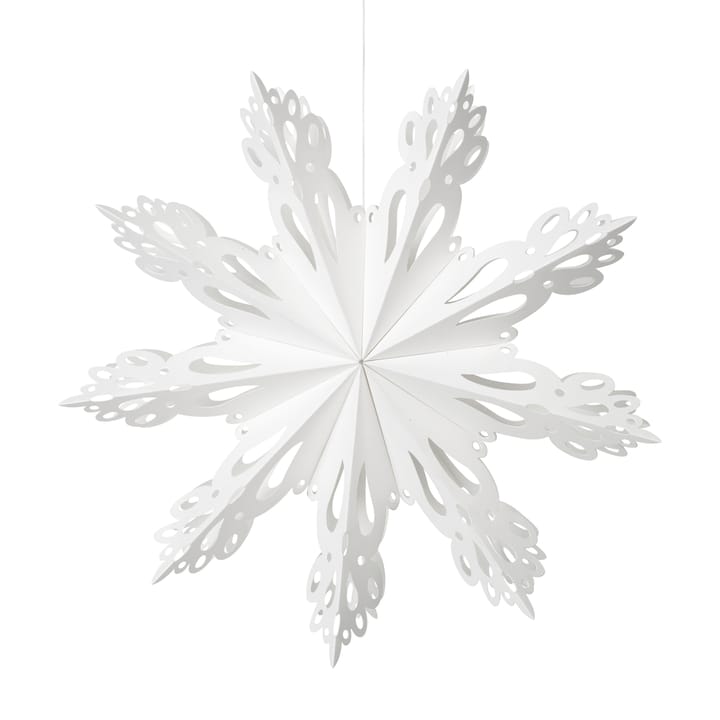 Decorazione natalizia Snowflake bianca - Ø 30 cm - Broste Copenhagen