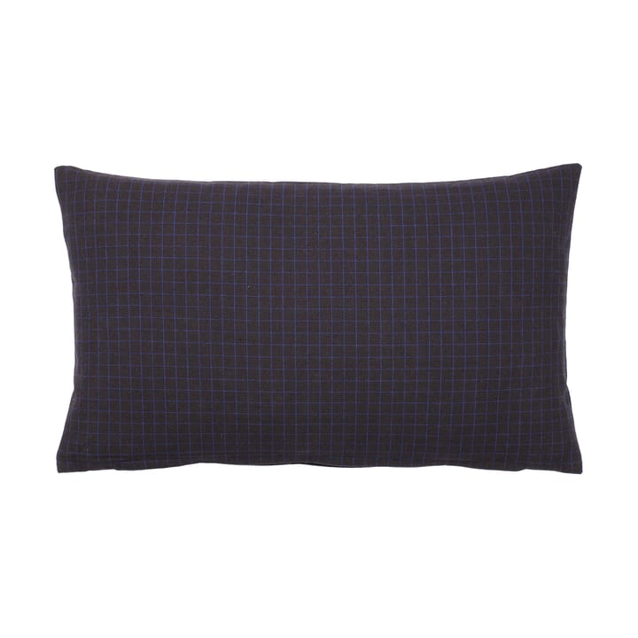 Federa per cuscino Bodil 30x50 cm, Black-intense blue