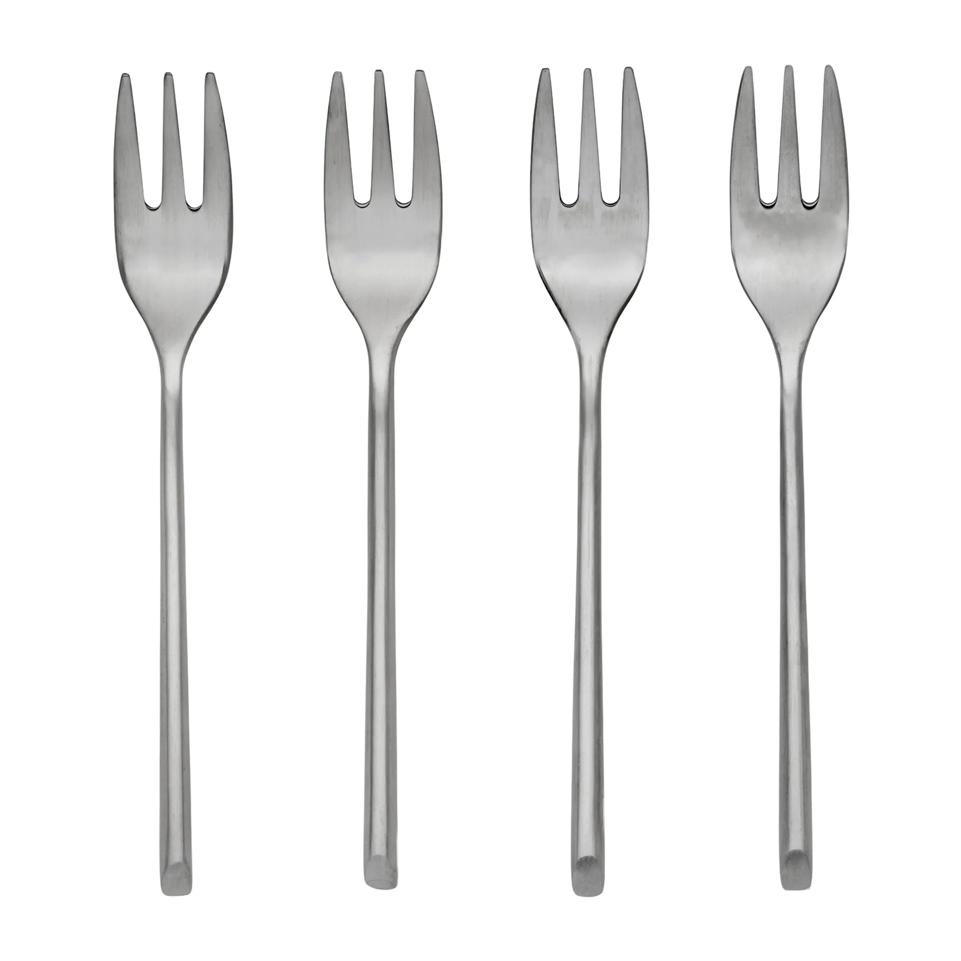 Set 6 Forchette Da Dessert In Acciaio Inox - Forchette Per Torta E Frutta Lucide E Riutilizzabili - Posate Per Feste, Ristoranti E Cucina