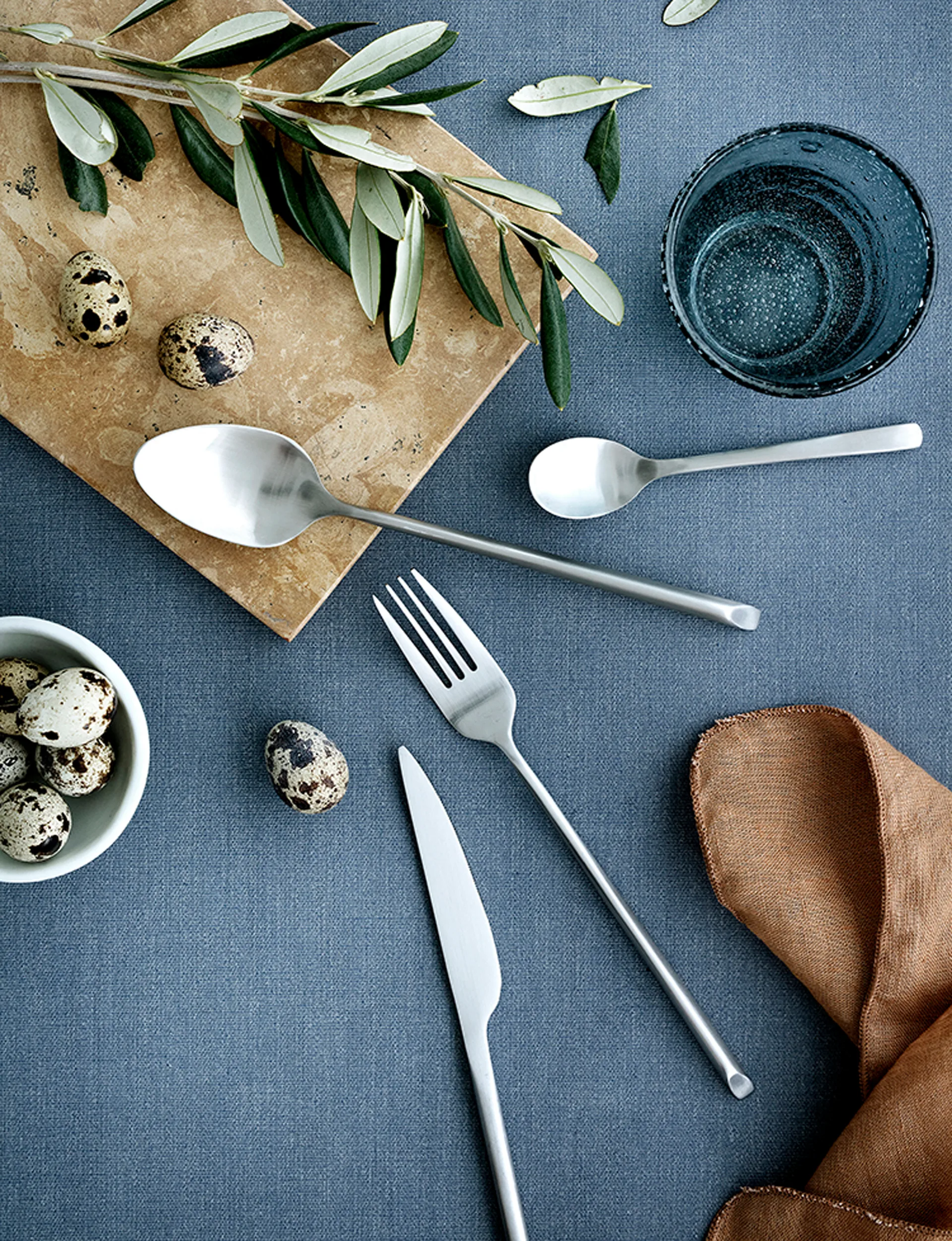 Forchetta Sletten, Forgiato interamente satinato Broste Copenhagen