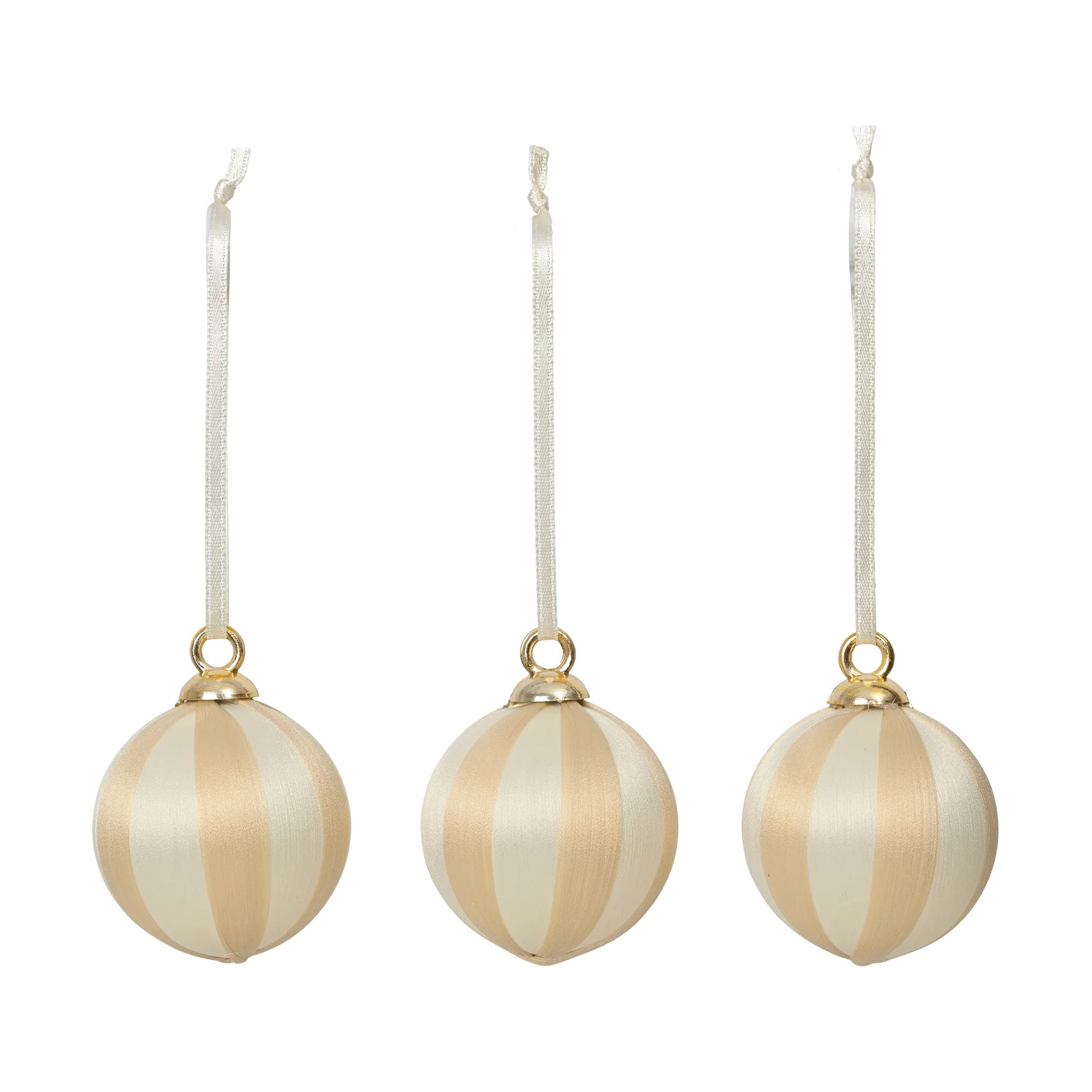 Joy pallina di Natale, Off White-Beige Broste Copenhagen