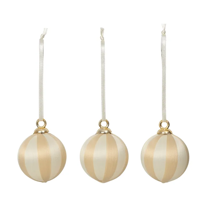 Joy pallina di Natale - Off White-Beige - Broste Copenhagen
