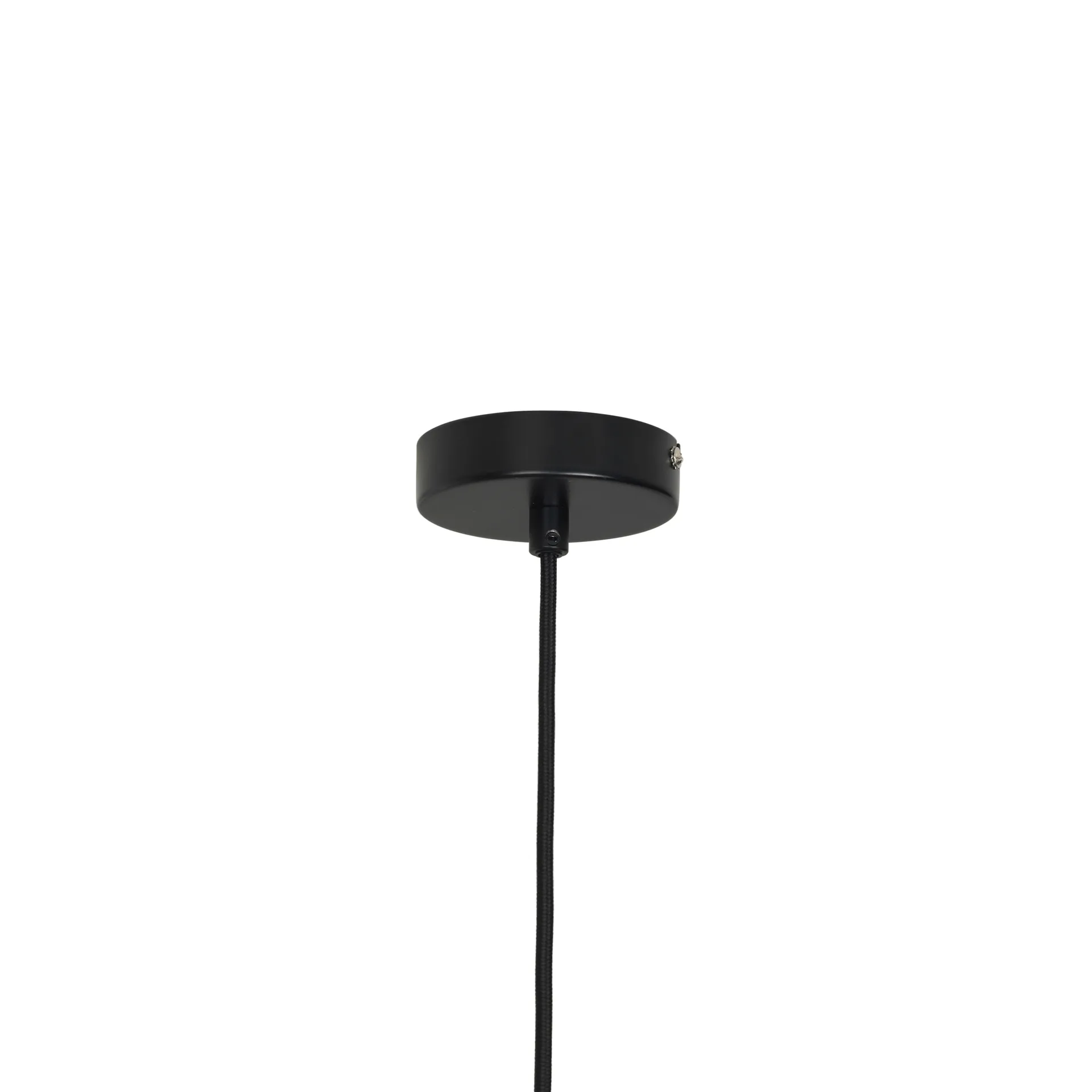Lampada a sospensione Lolly , bianco e nero - Ø 16 cm Broste Copenhagen