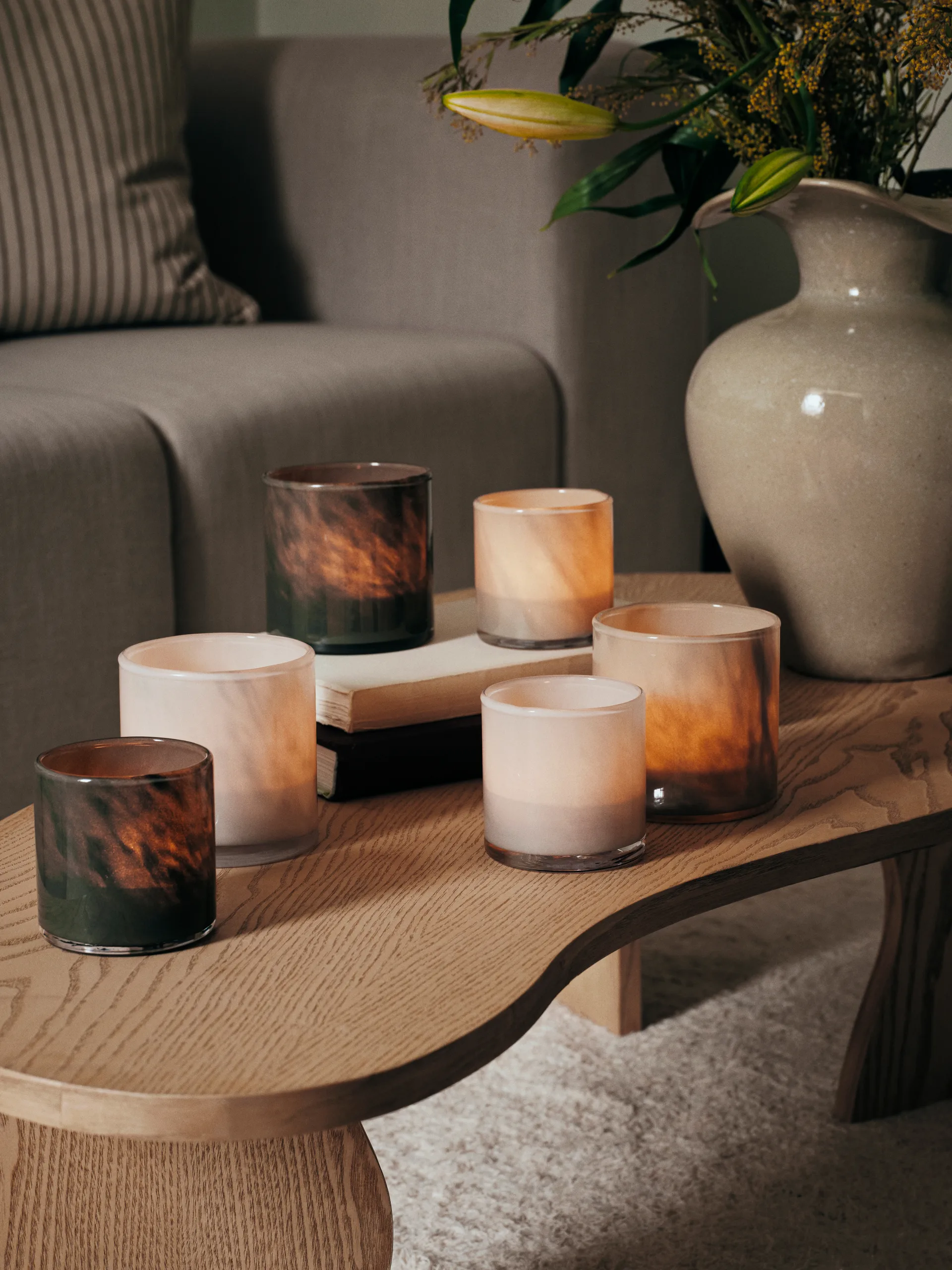 Lanterna  Solai Hurricane, Dark Green, Ø10 cm Broste Copenhagen