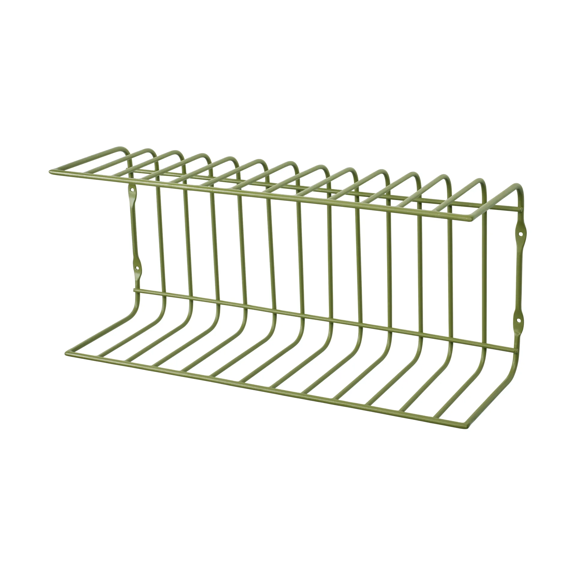 Mensola da parete Maggie 40x12,5x18 cm, Army green Broste Copenhagen