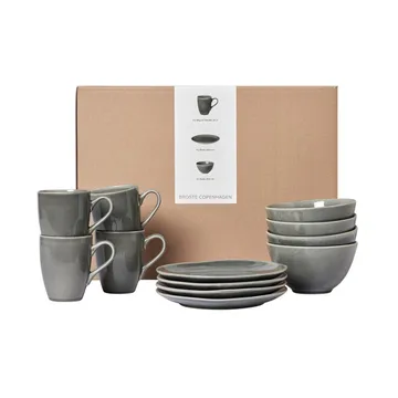 Nordic Rain set per la colazione - 12 pezzi - Broste Copenhagen