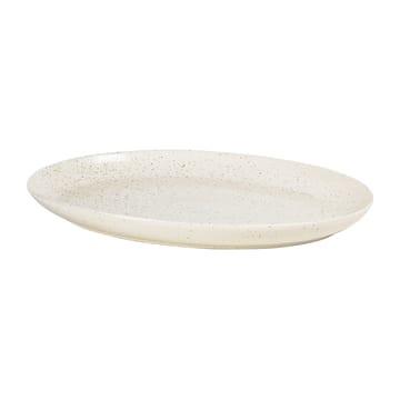 Piattino ovale Nordic Vanilla 35,5 cm - Cream with grains - Broste Copenhagen