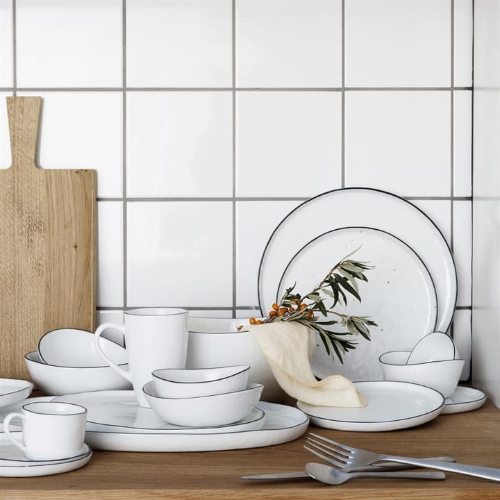 Piatto con pois Salt, Ø 22 cm
​ Broste Copenhagen