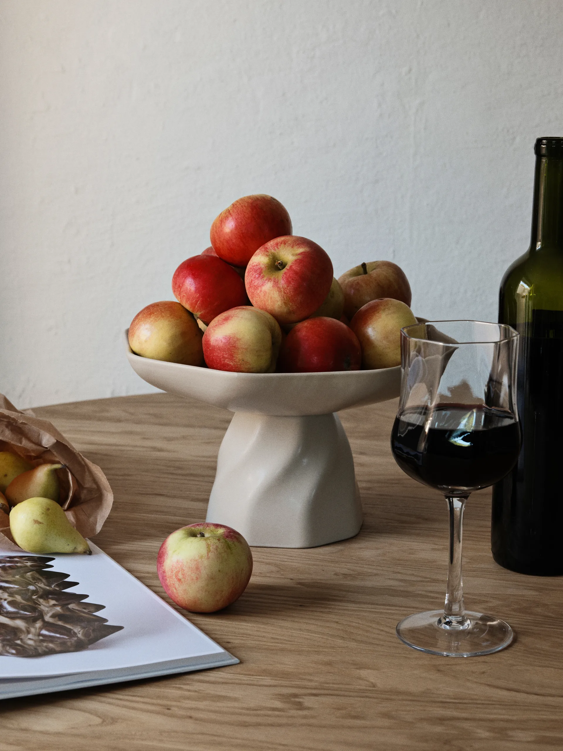 Piatto da portata Limfjord Ø28 cm, Beige Broste Copenhagen