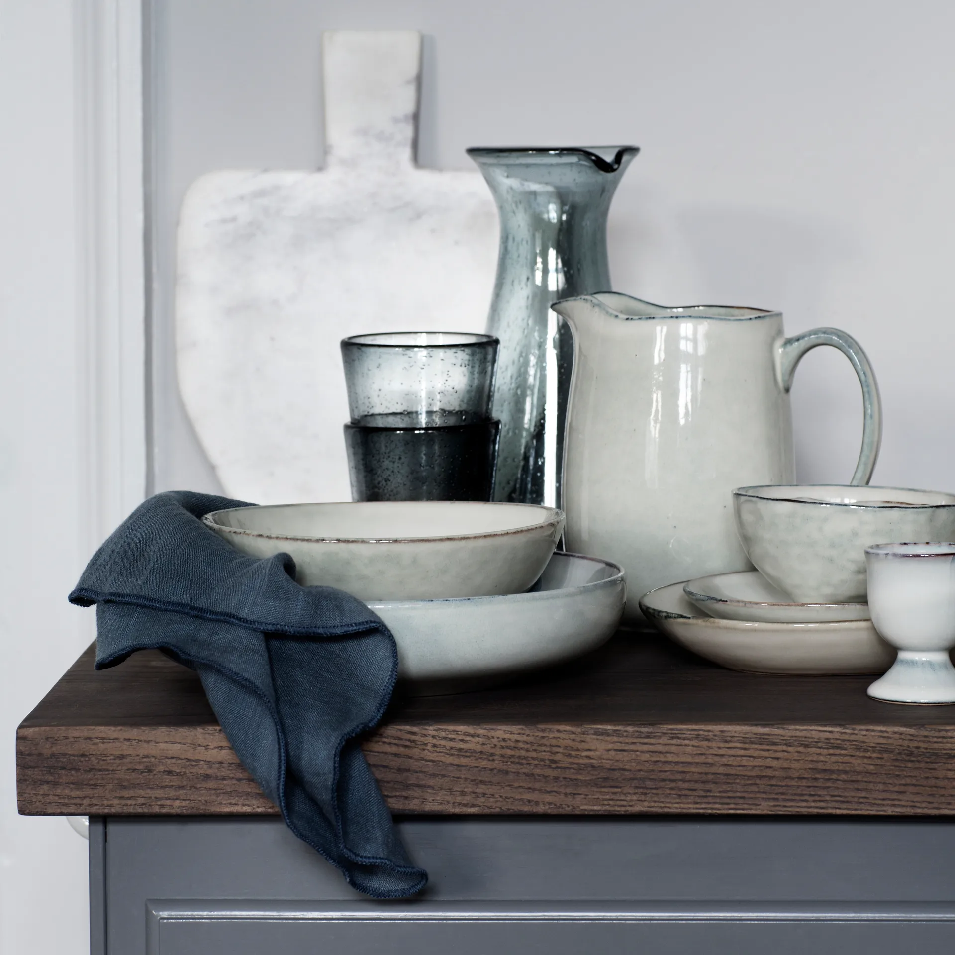 Piatto da portata ovale Nordic Sand, 26,5x35,5 cm Broste Copenhagen