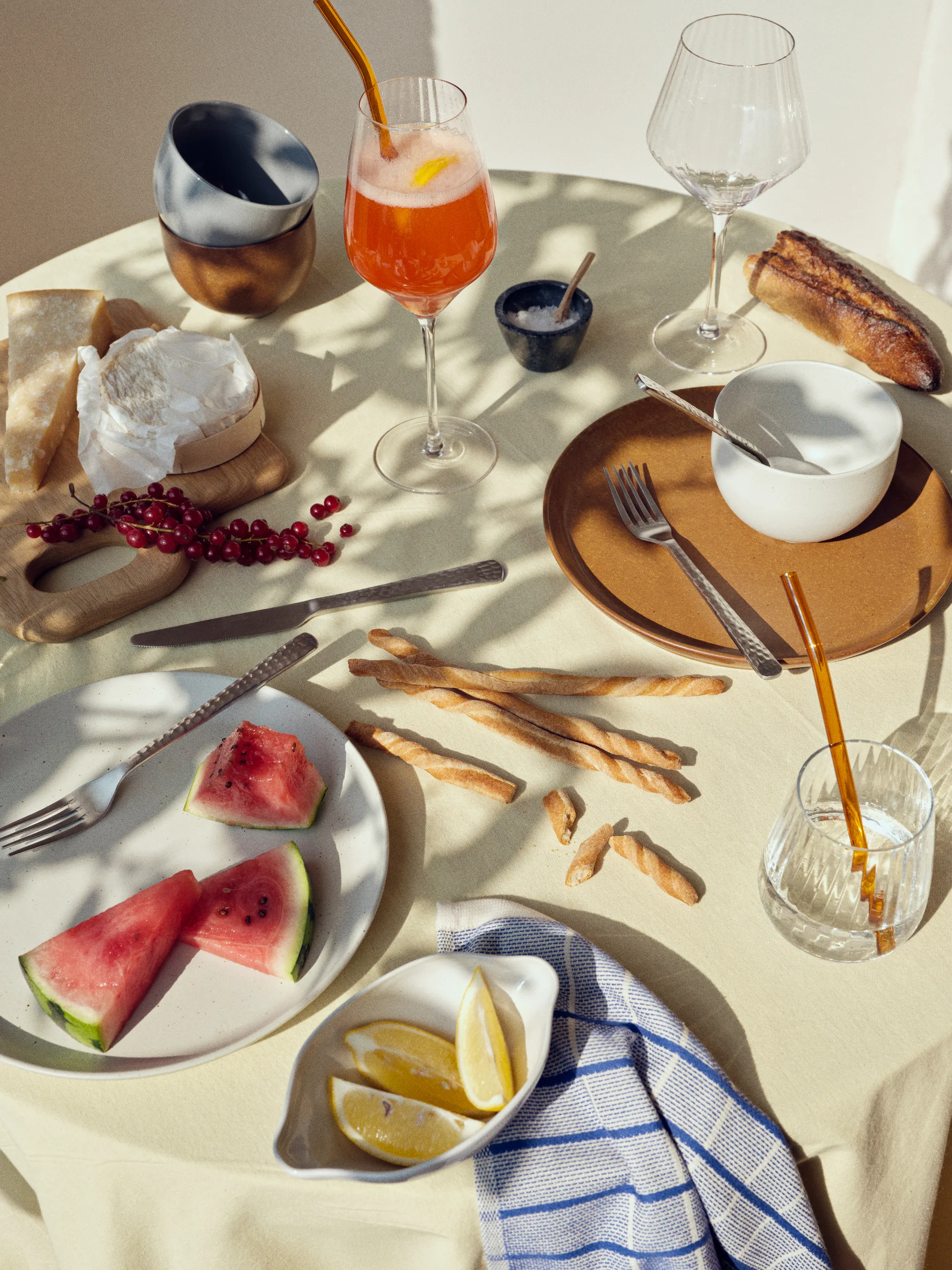 Piatto Eli, Ø 28x36 cm, Caramel brown Broste Copenhagen