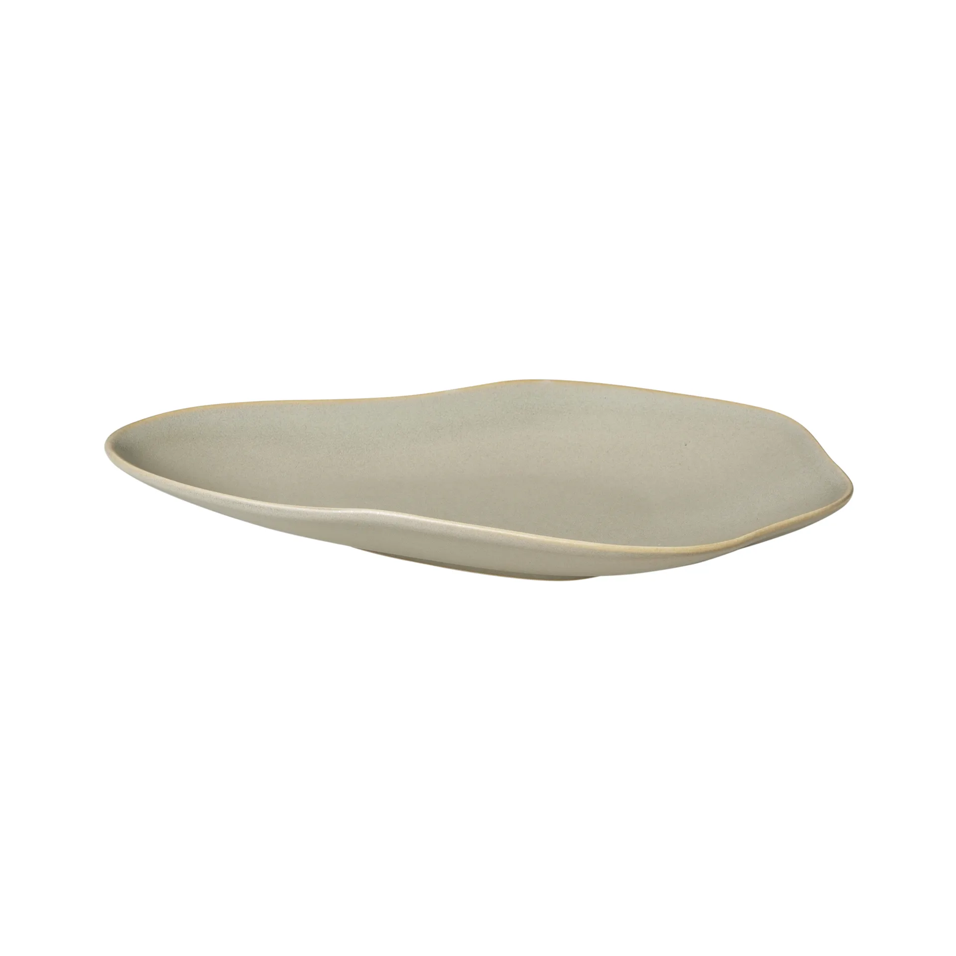 Piatto Limfjord 14x24 cm, soft brown Broste Copenhagen