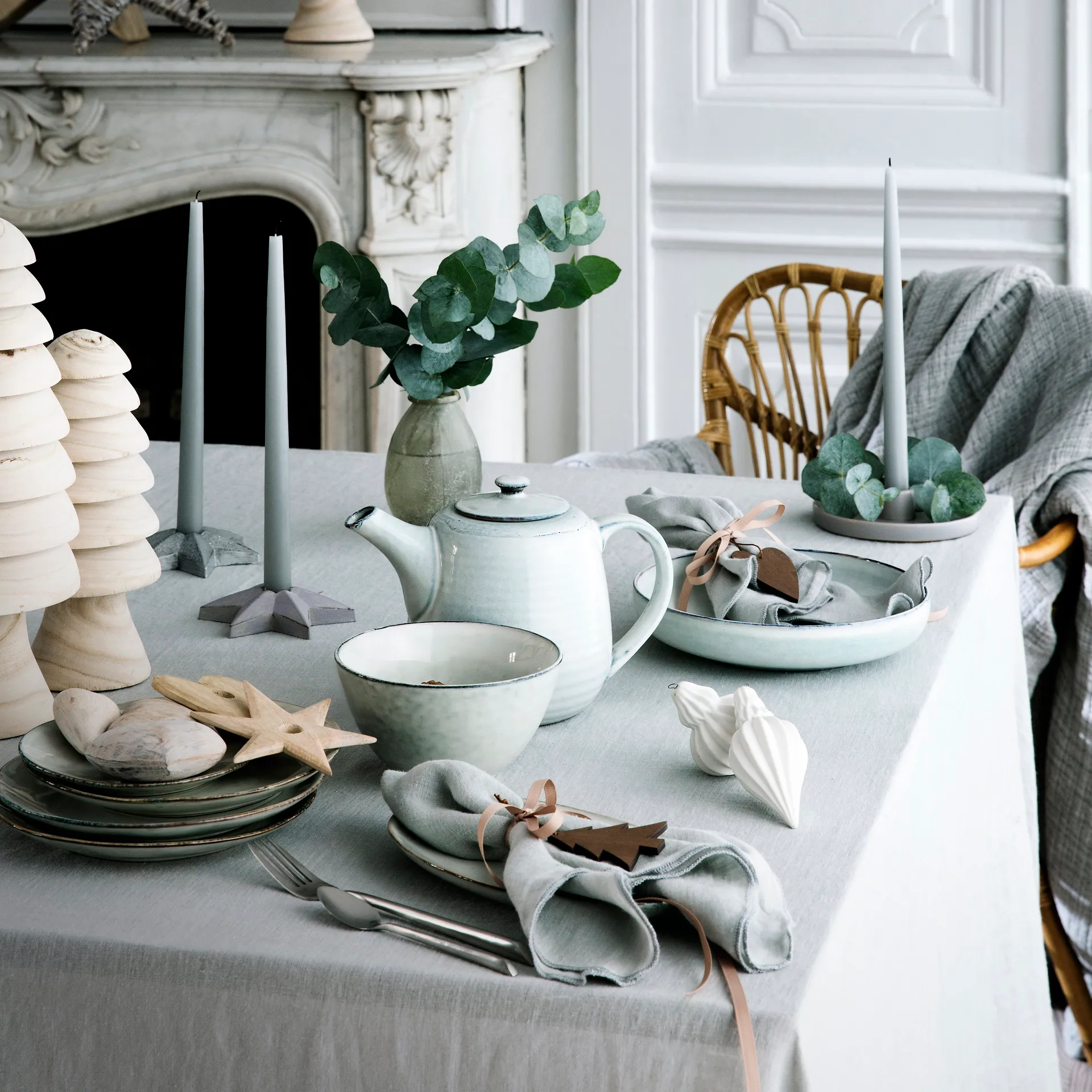 Piatto Nordic Sand, Ø 20 cm
​ Broste Copenhagen