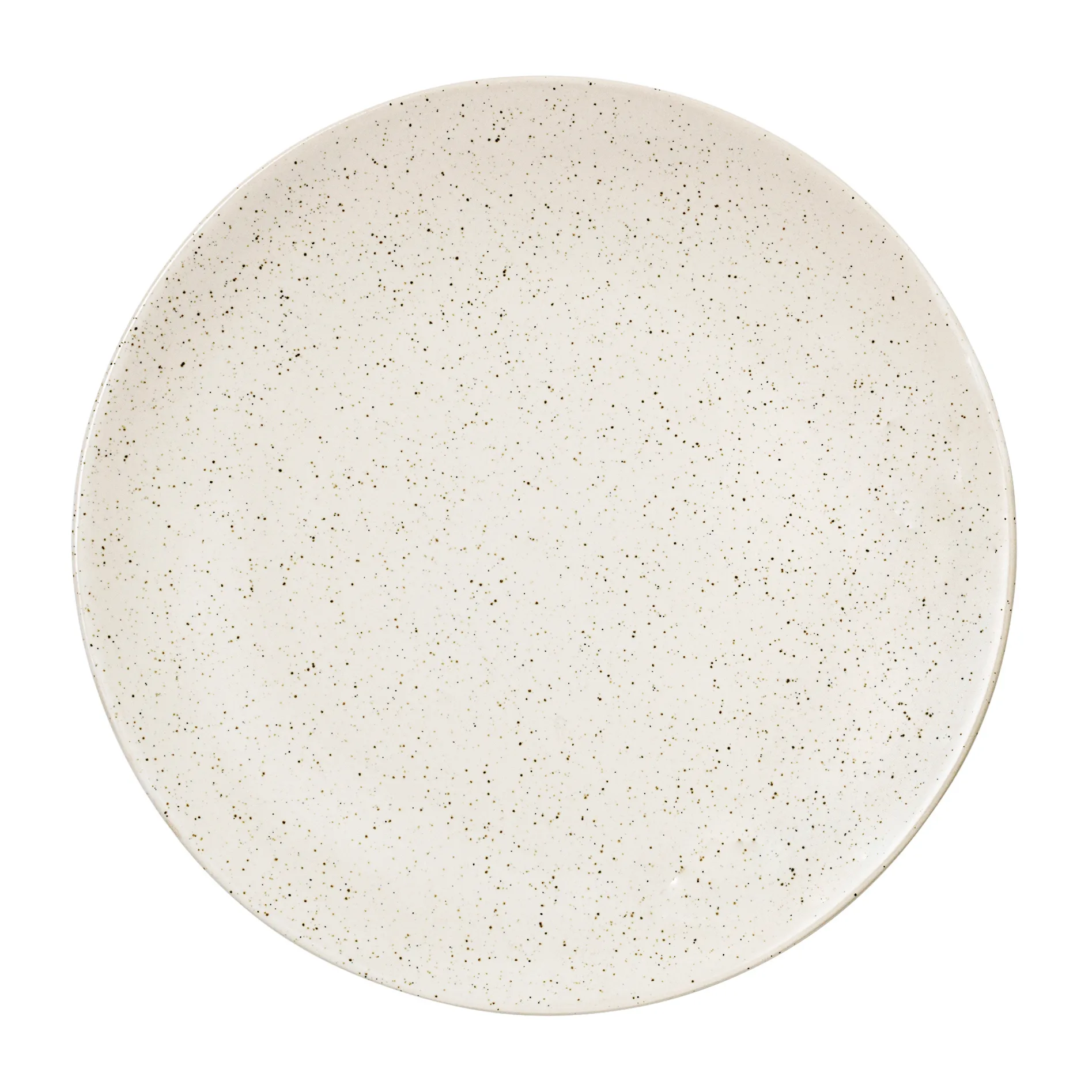 Piatto Nordic Vanilla Ø 26 cm, Cream with grains Broste Copenhagen