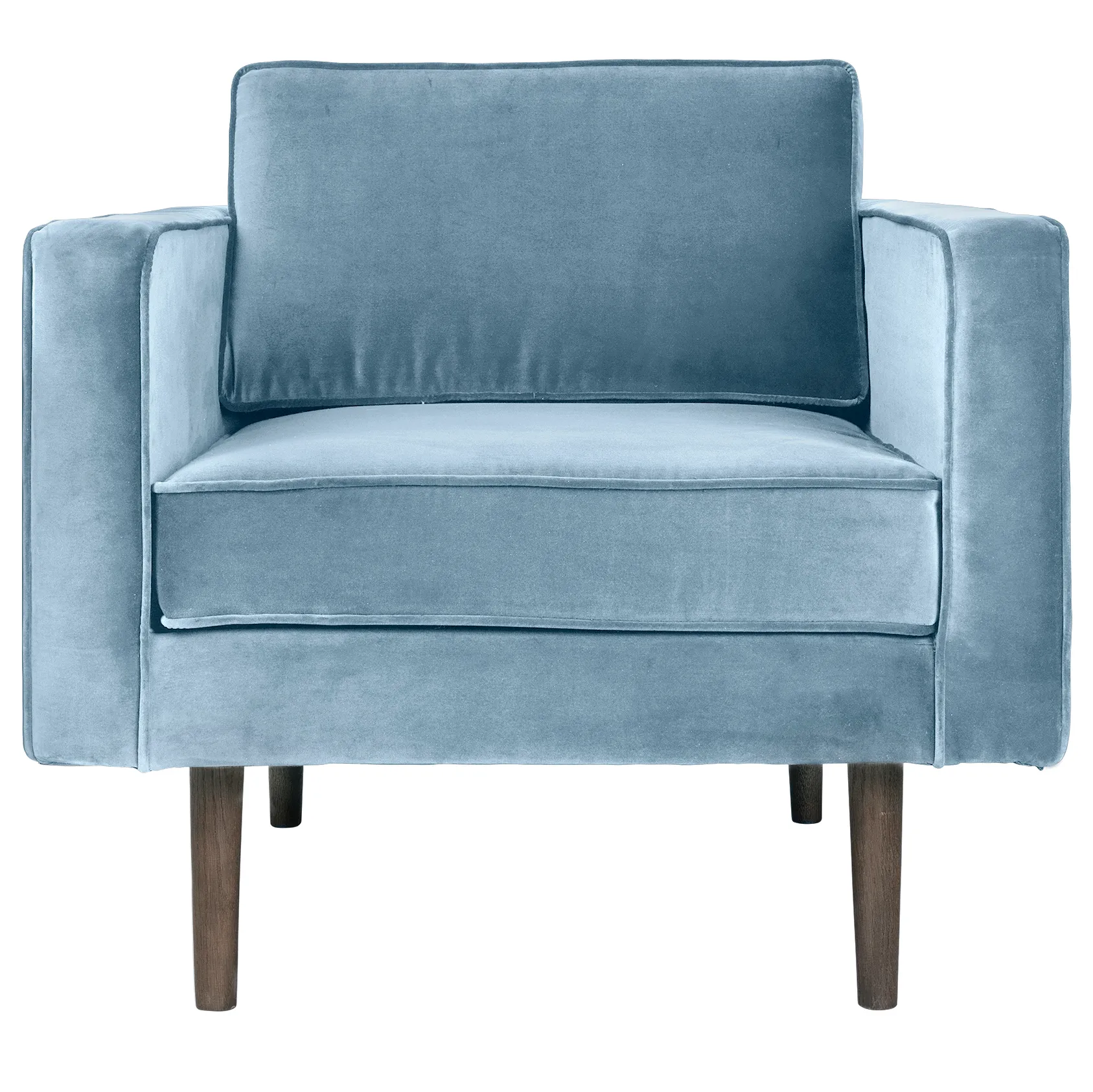 Poltrona Wind, blu pastello (blu) Broste Copenhagen