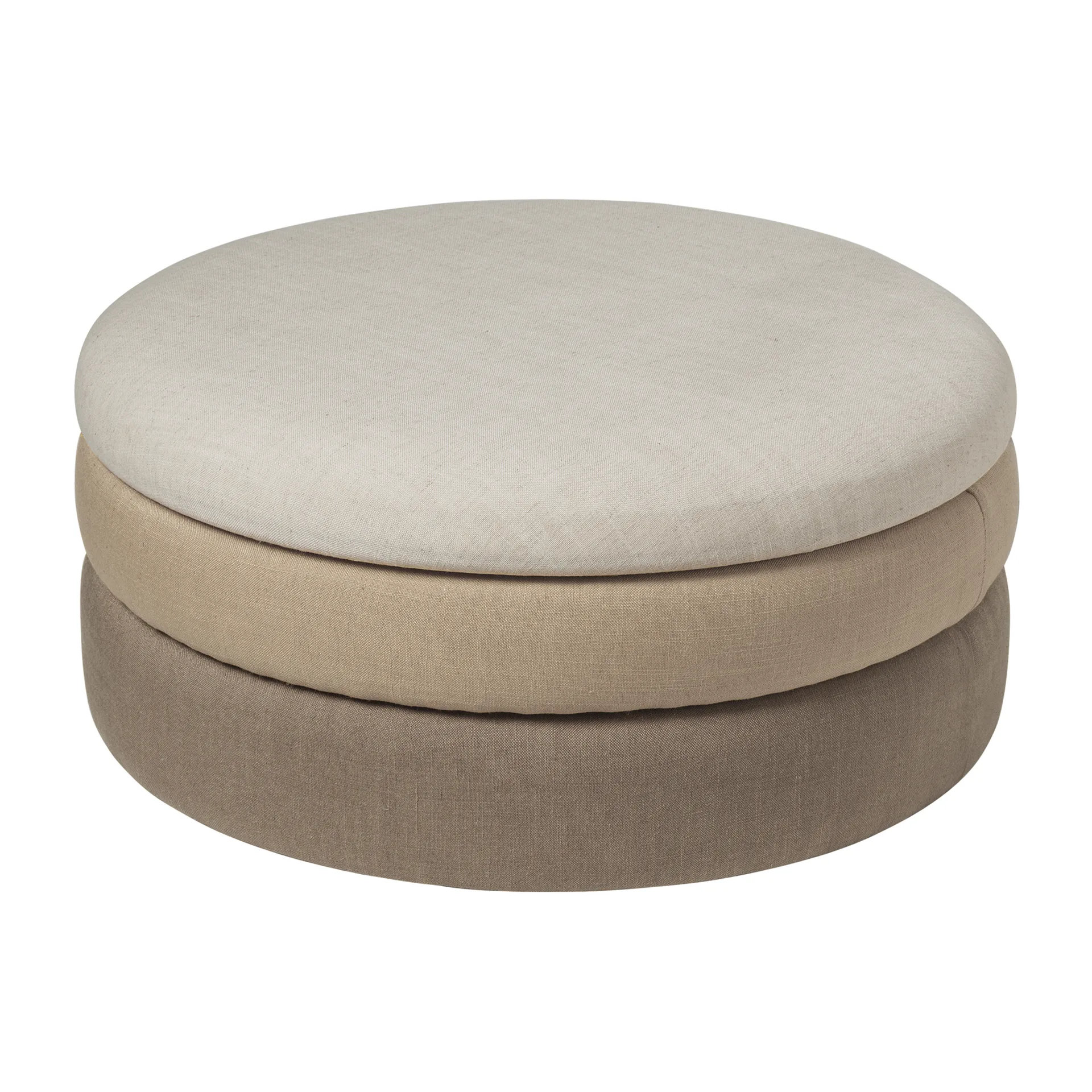 Pouf Pond 30 cm, Beige shades Broste Copenhagen