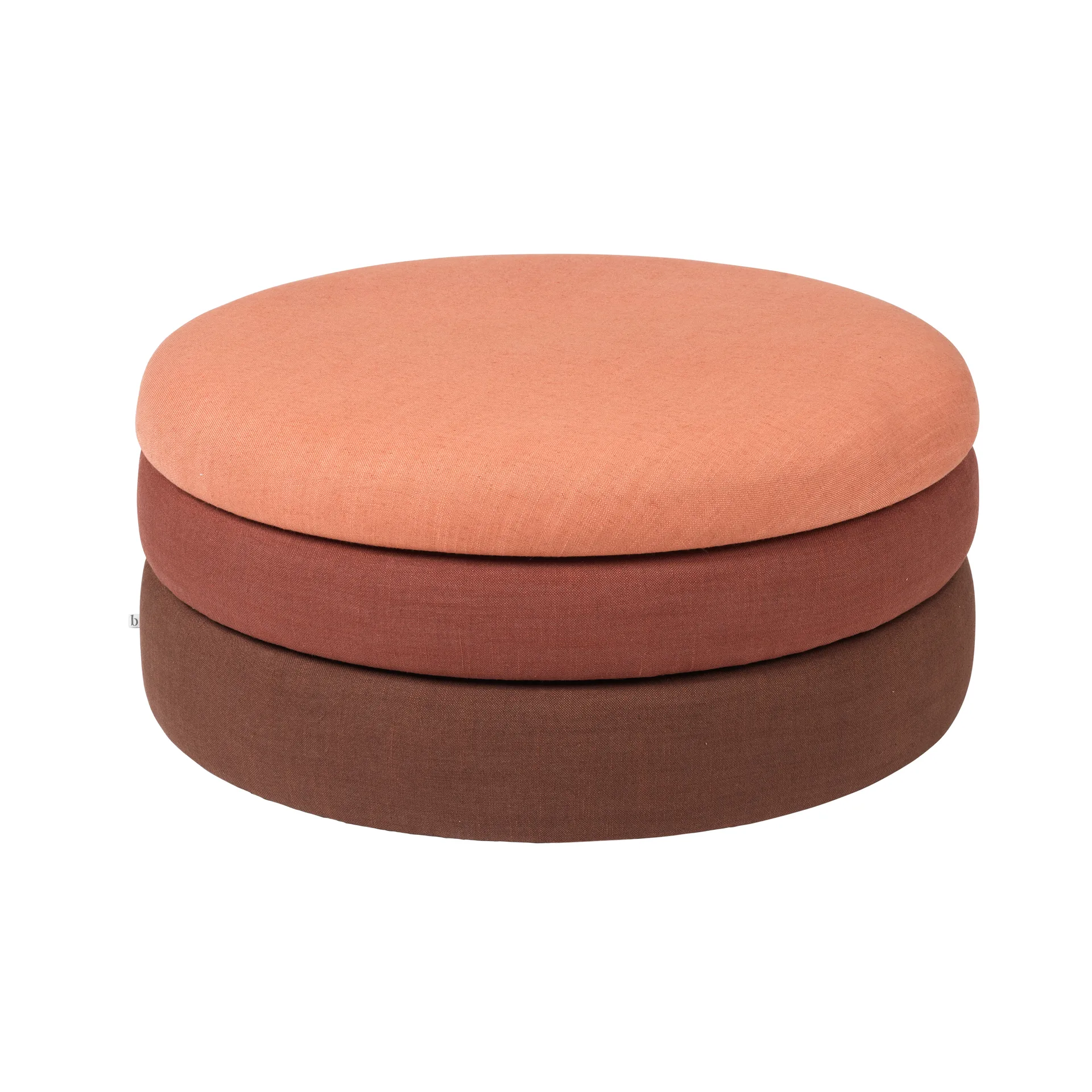 Pouf Pond 30 cm, Tonalità ruggine Broste Copenhagen