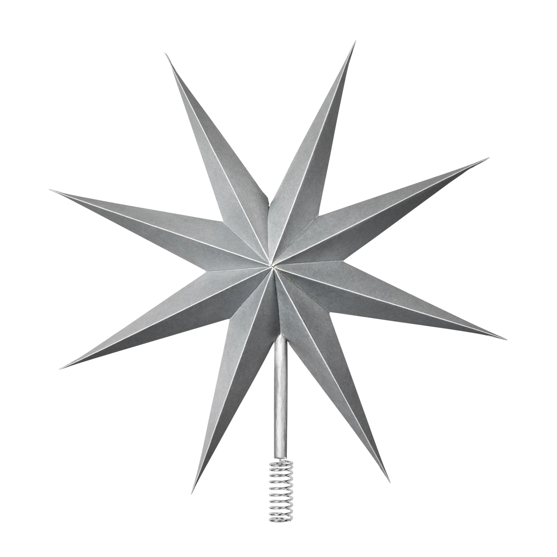 Puntale a stella Ø 30 cm, Argento Broste Copenhagen
